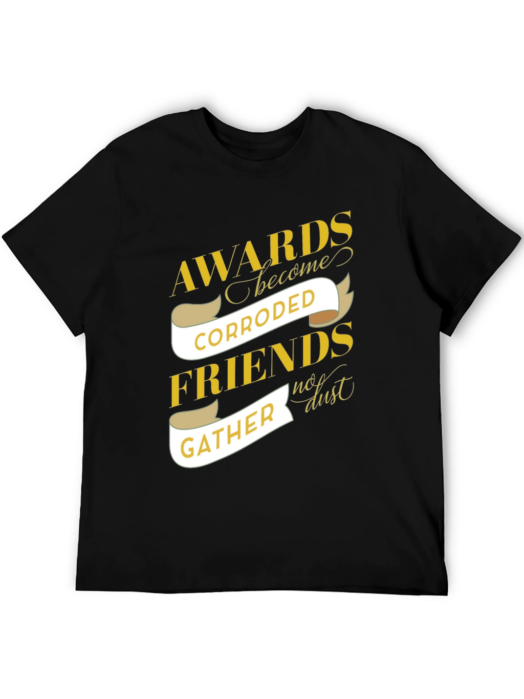 Awards Corroded Friends Gather Graphic T-Shirt