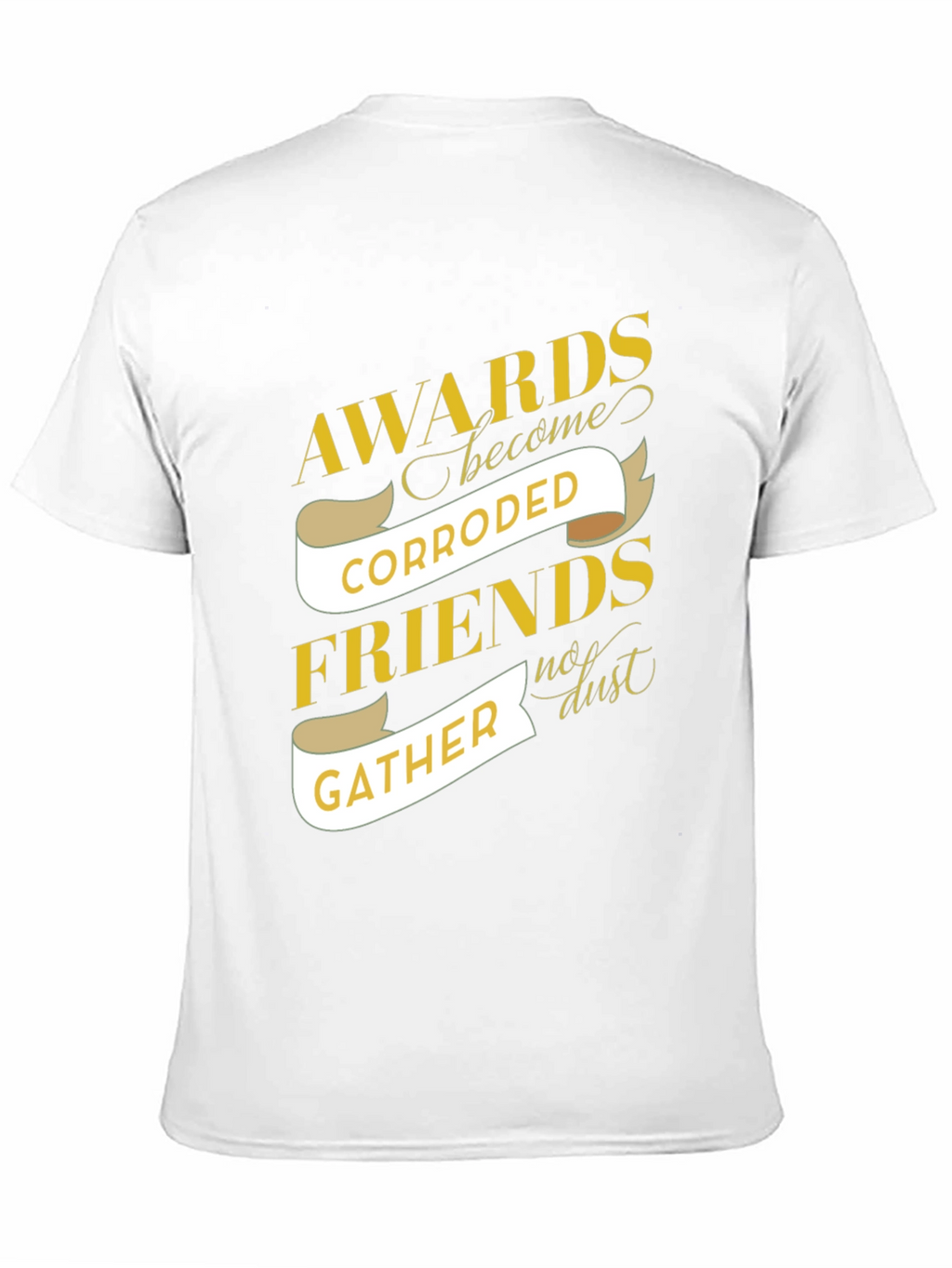 Awards Corroded Friends Gather Graphic T-Shirt