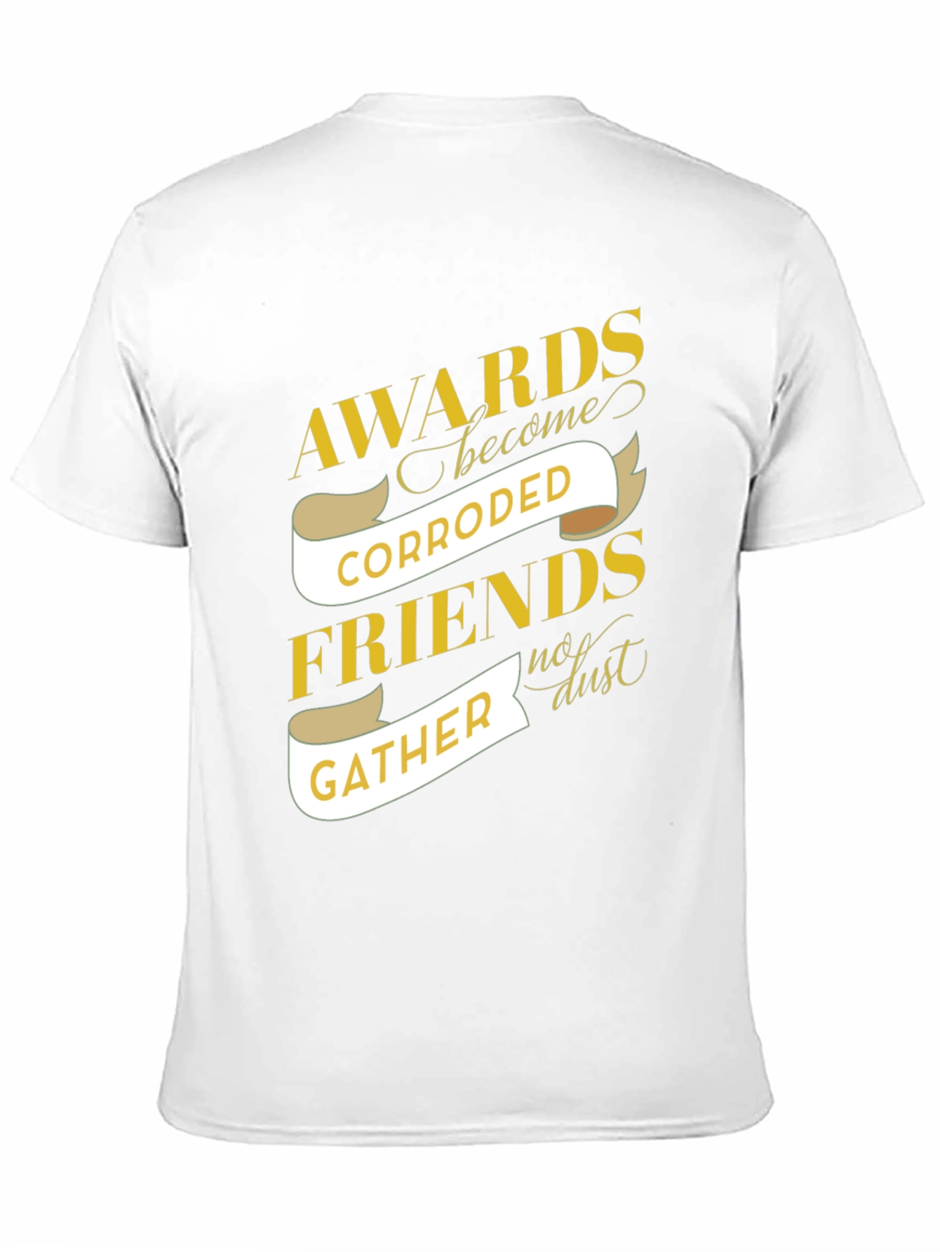 Awards Corroded Friends Gather Graphic T-Shirt
