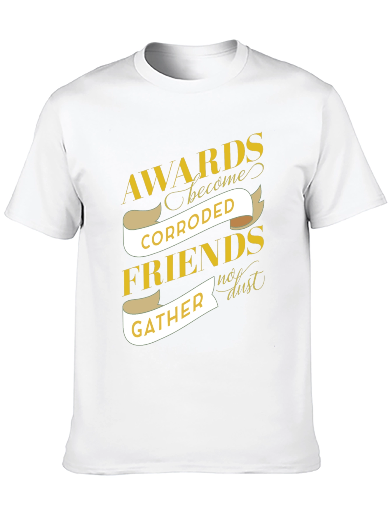 Awards Corroded Friends Gather Graphic T-Shirt