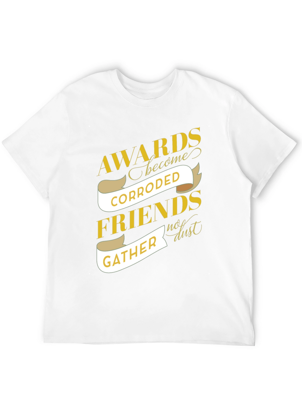 Awards Corroded Friends Gather Graphic T-Shirt