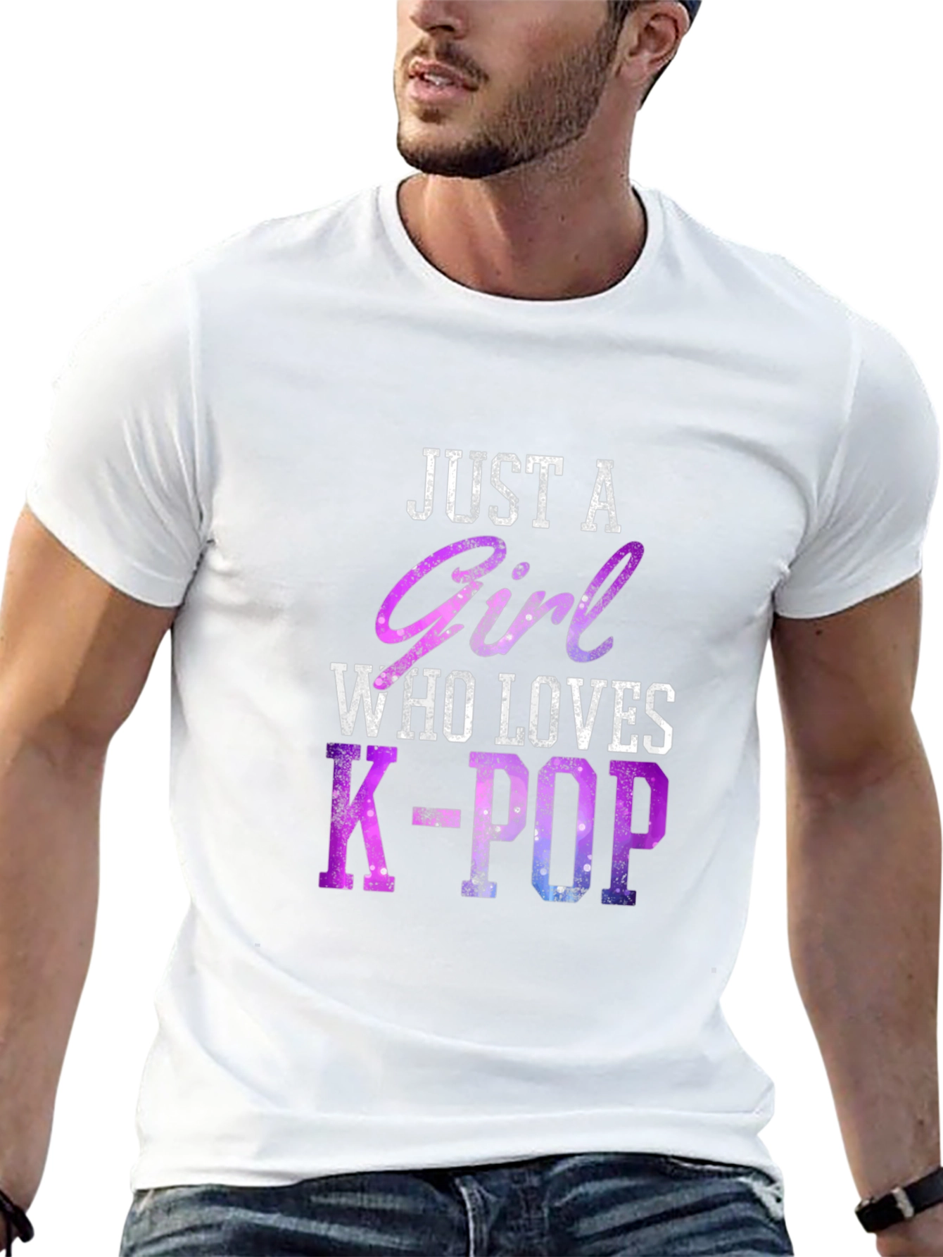 Just A Girl Who Loves K-Pop T-Shirt