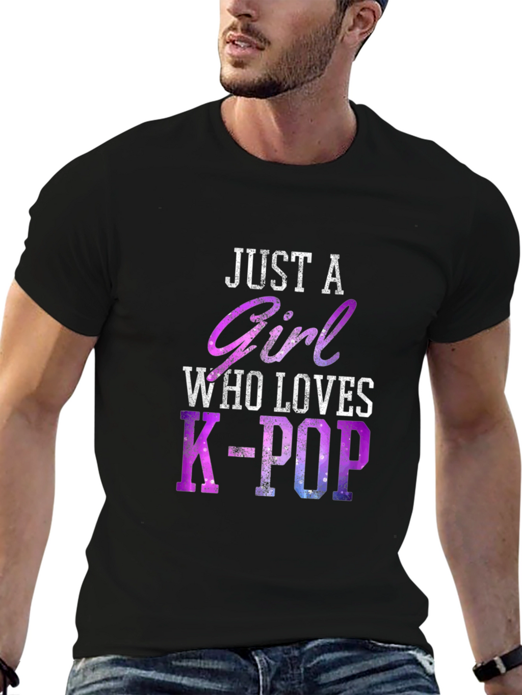 Just A Girl Who Loves K-Pop T-Shirt