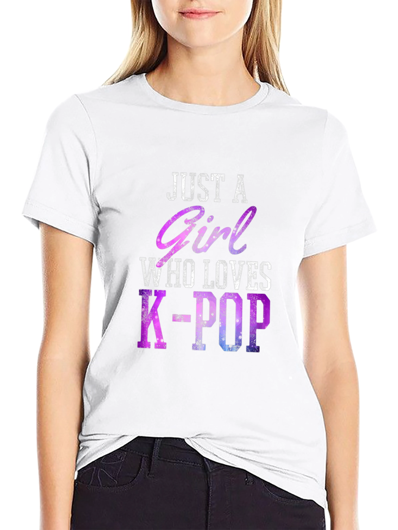 Just A Girl Who Loves K-Pop T-Shirt