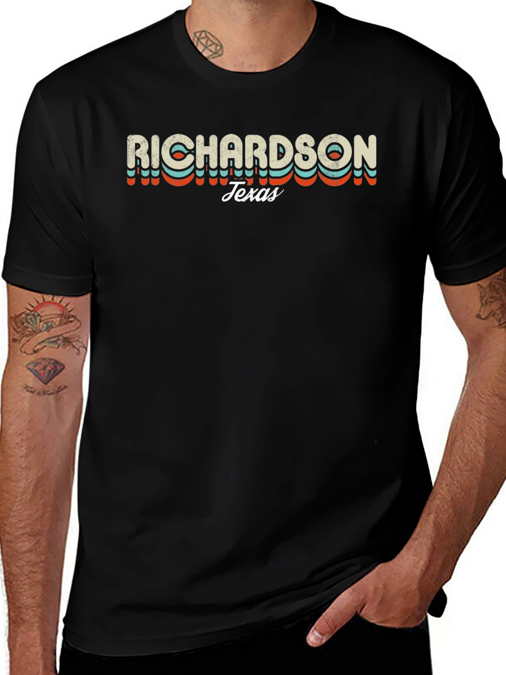 Richardson Texas Retro Graphic T-Shirt