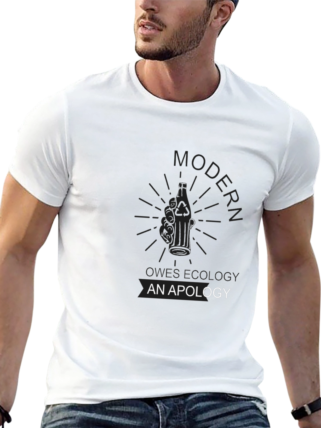 Modern Owls Ecology Apology Graphic Tee