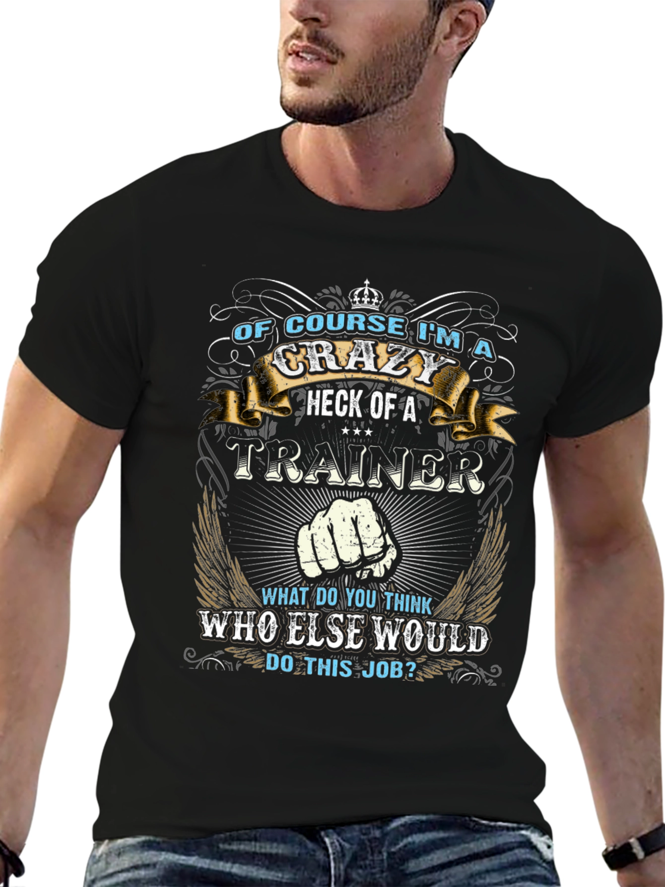Crazy Trainer Graphic T-Shirt