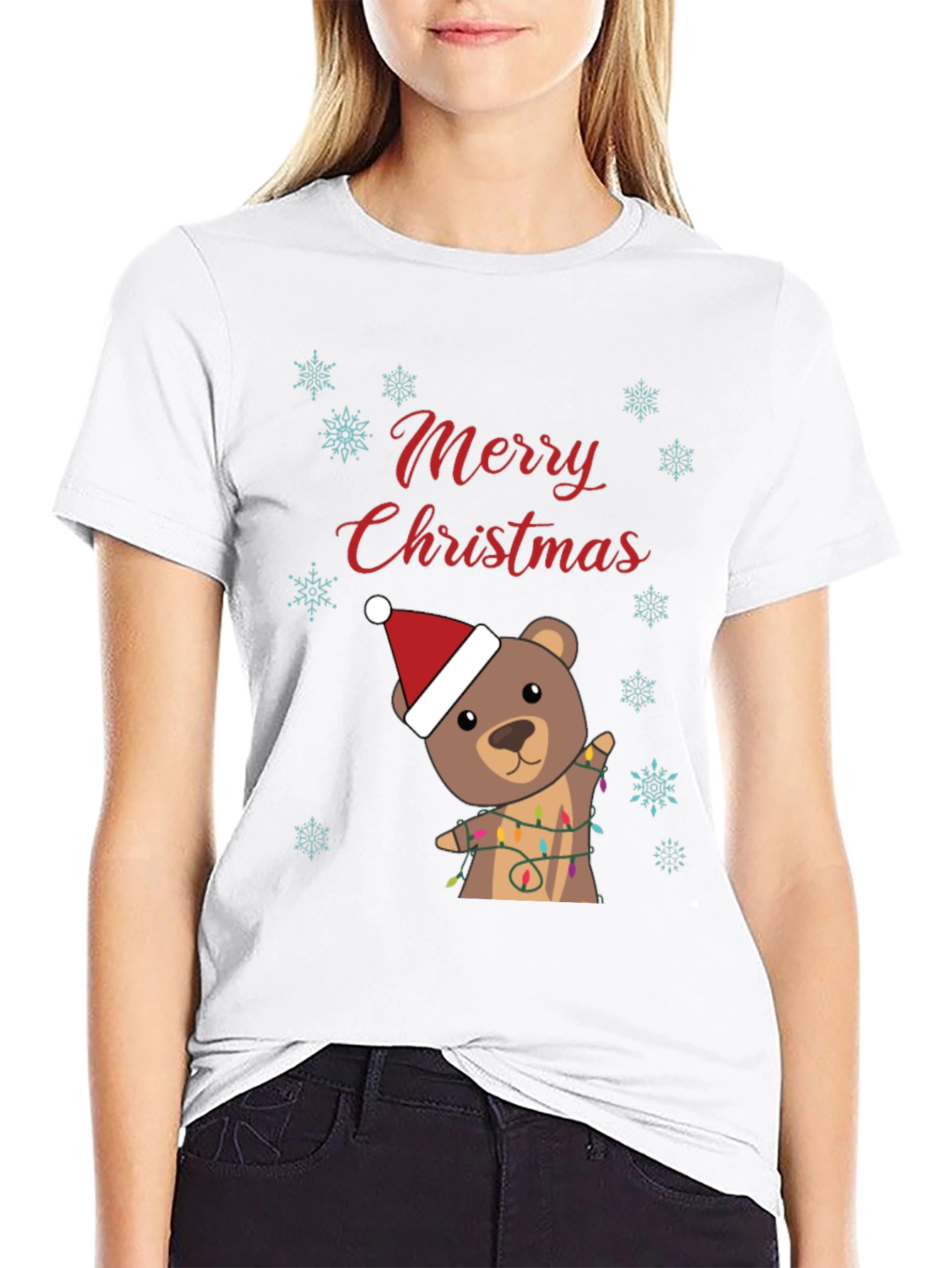 Merry Christmas Bear T-Shirt