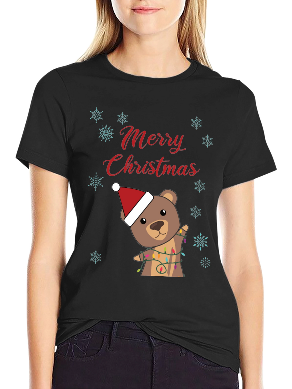 Merry Christmas Bear T-Shirt