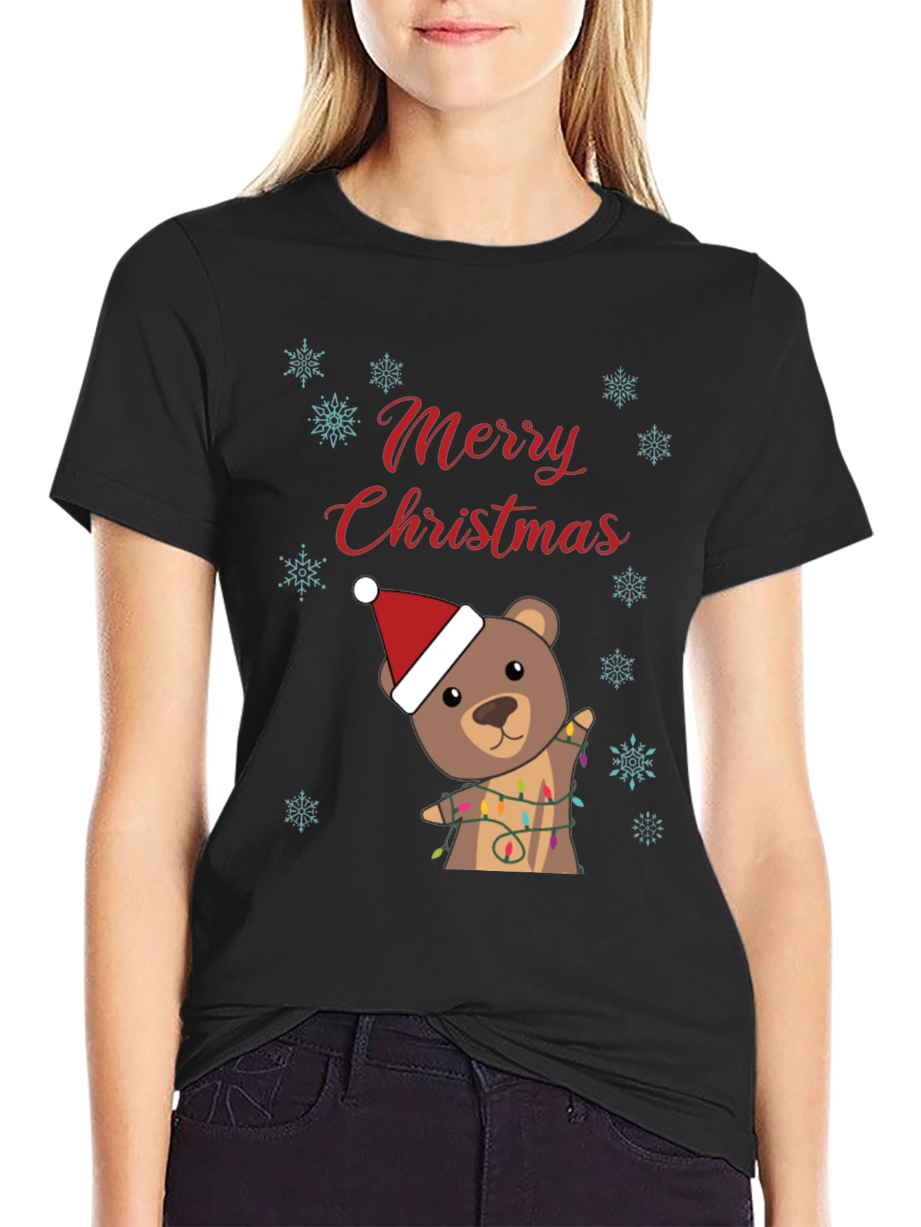 Merry Christmas Bear T-Shirt
