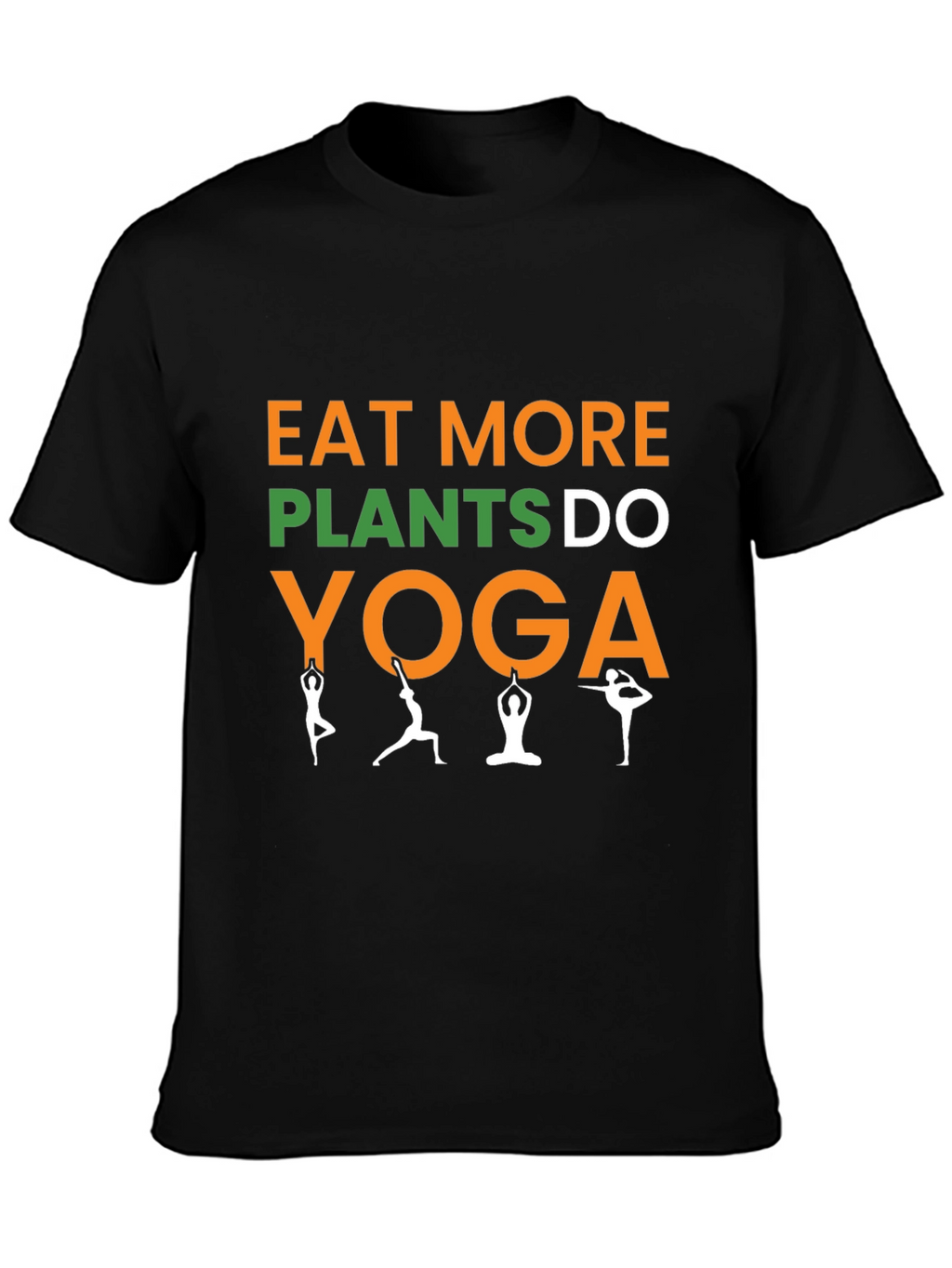Eat More Plants Do Yoga Graphic Tee