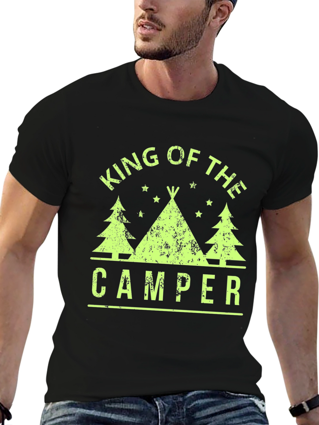 King of the Camper Graphic T-Shirt