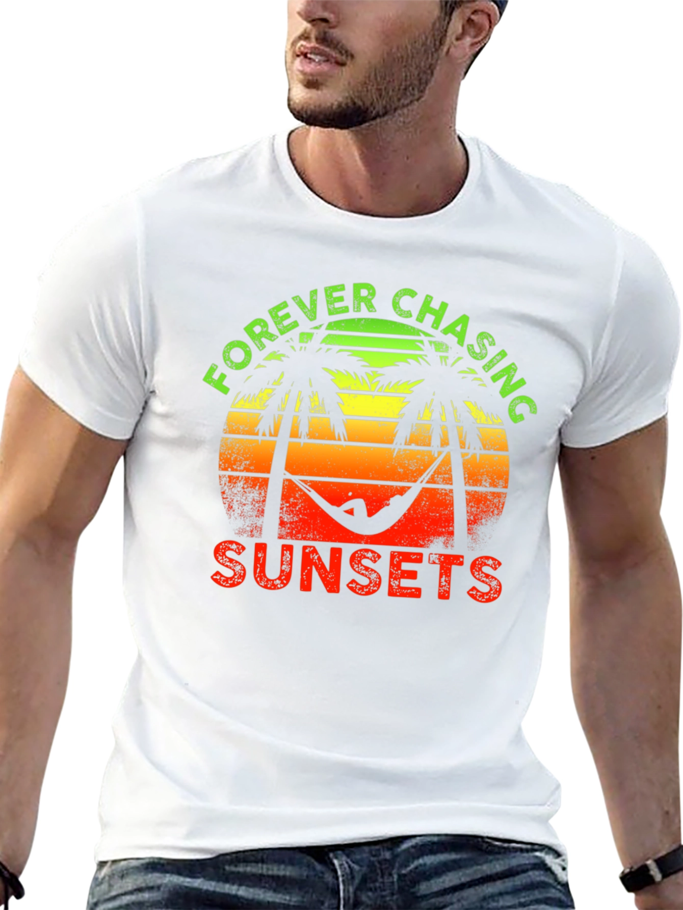 Forever Chasing Sunsets Graphic Tee