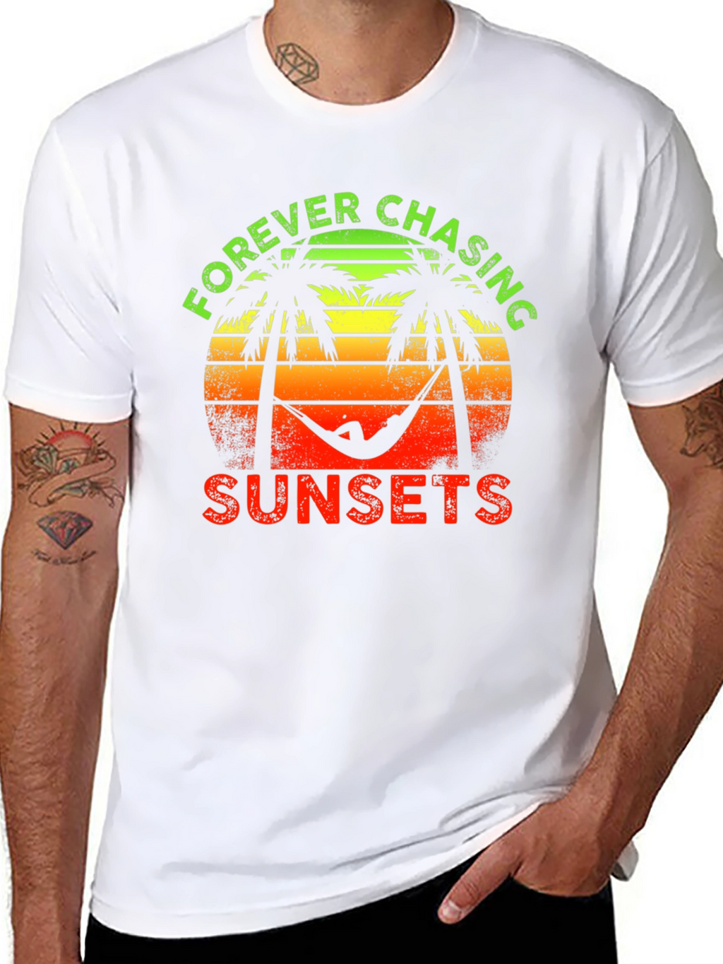 Forever Chasing Sunsets Graphic Tee