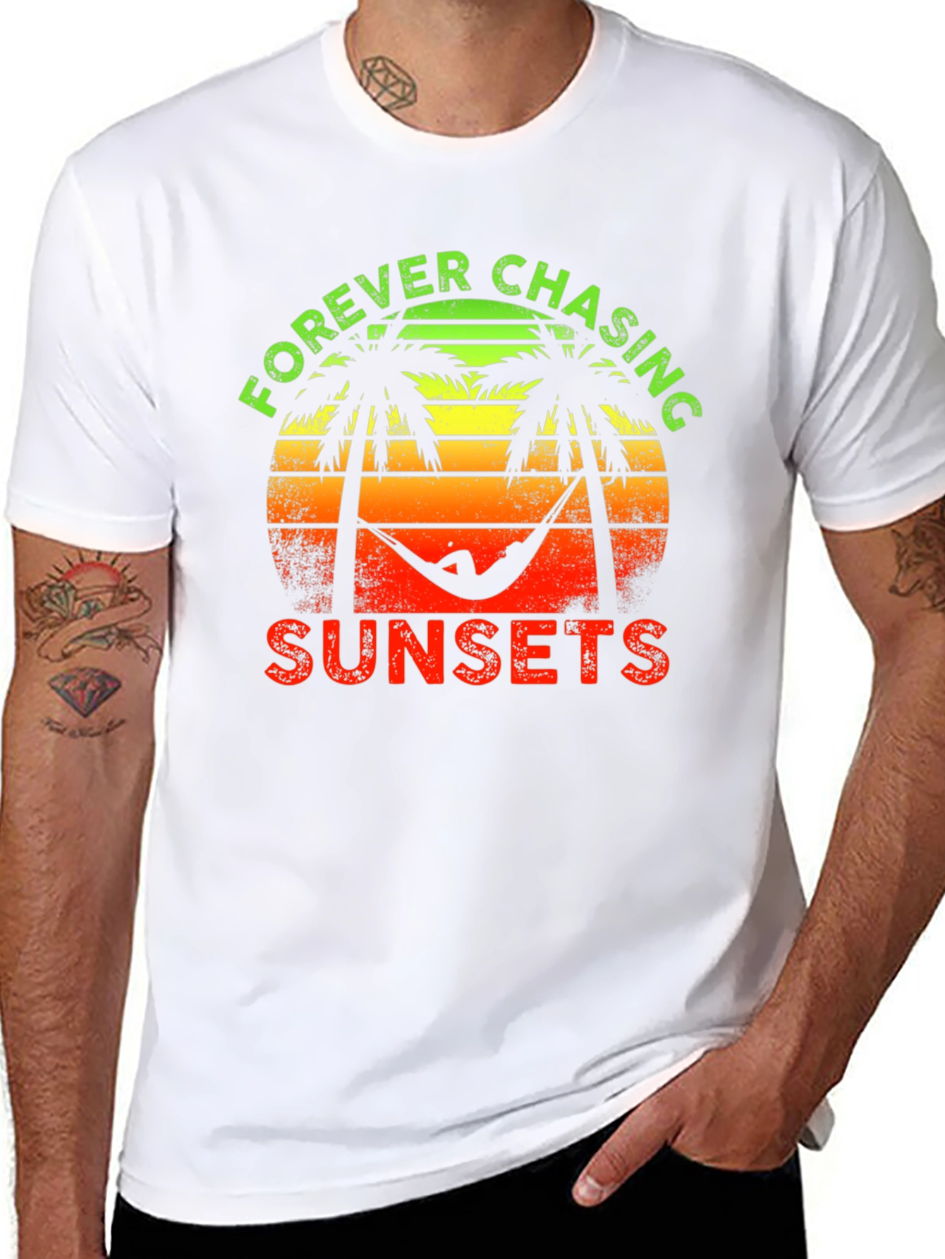 Forever Chasing Sunsets Graphic Tee