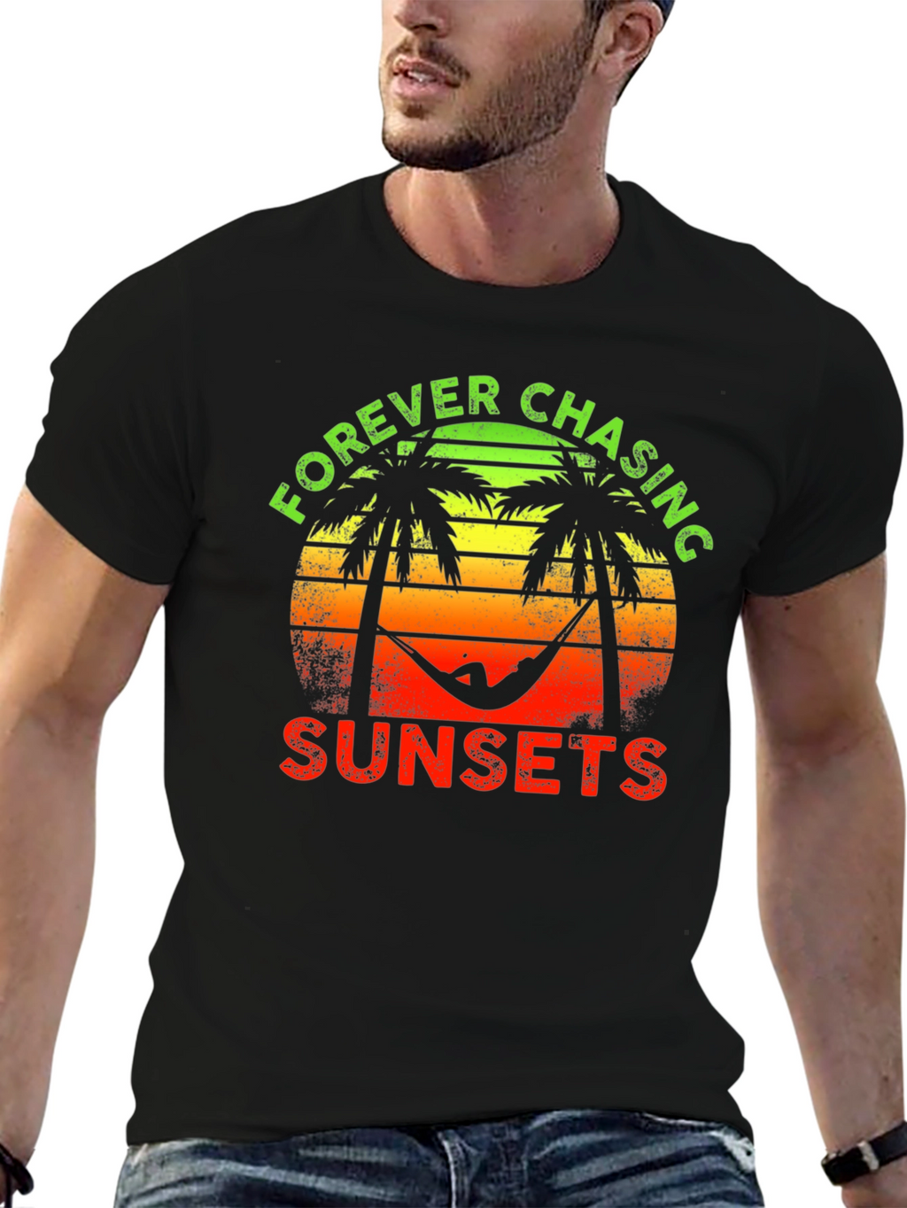 Forever Chasing Sunsets Graphic Tee
