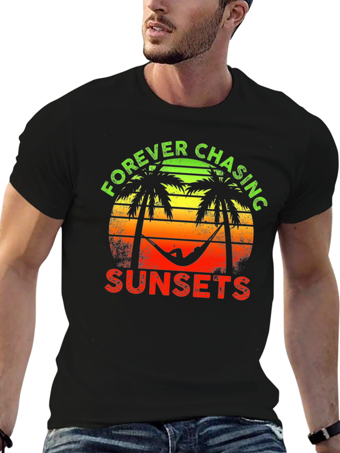 Forever Chasing Sunsets Graphic Tee
