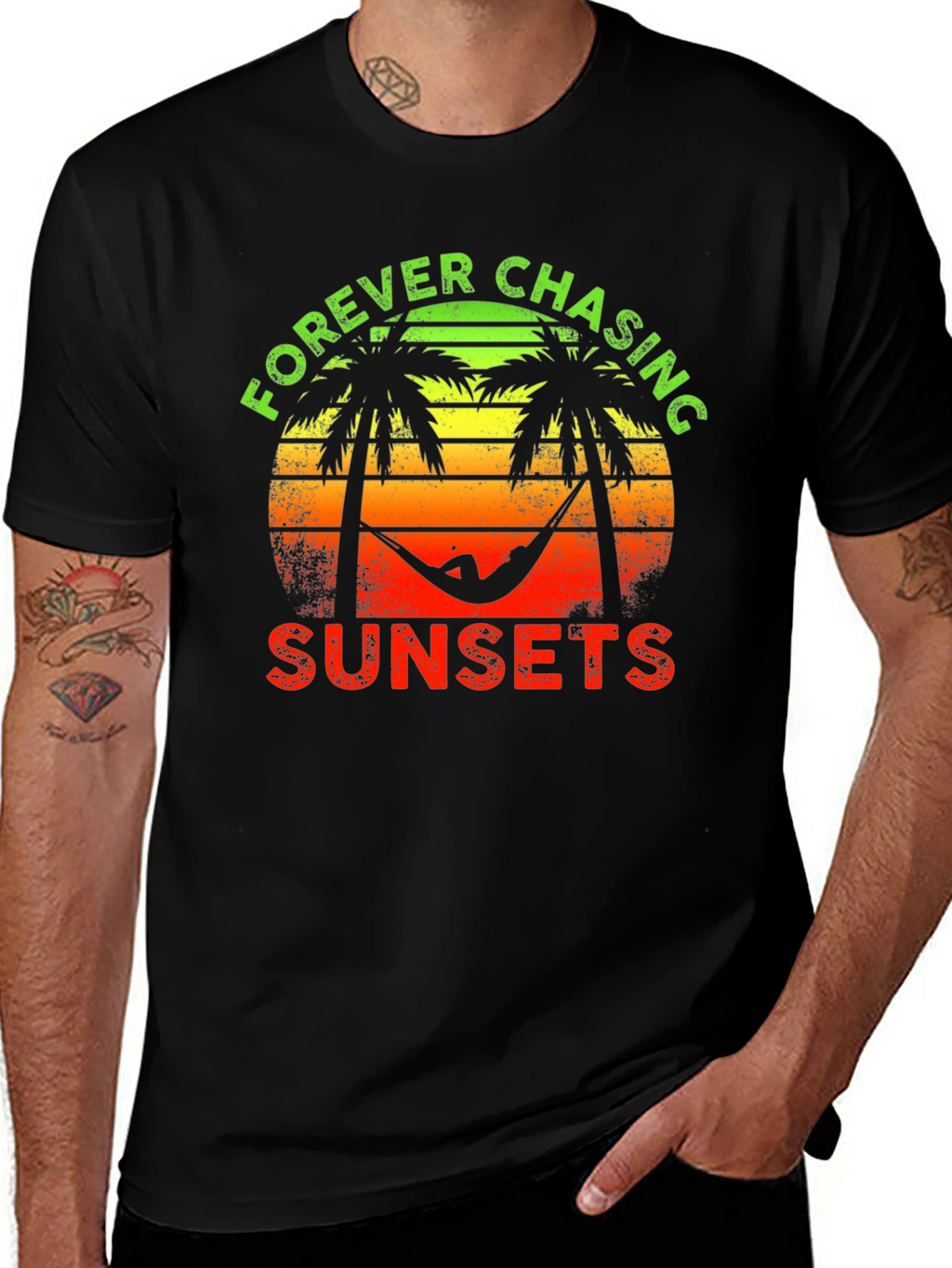 Forever Chasing Sunsets Graphic Tee