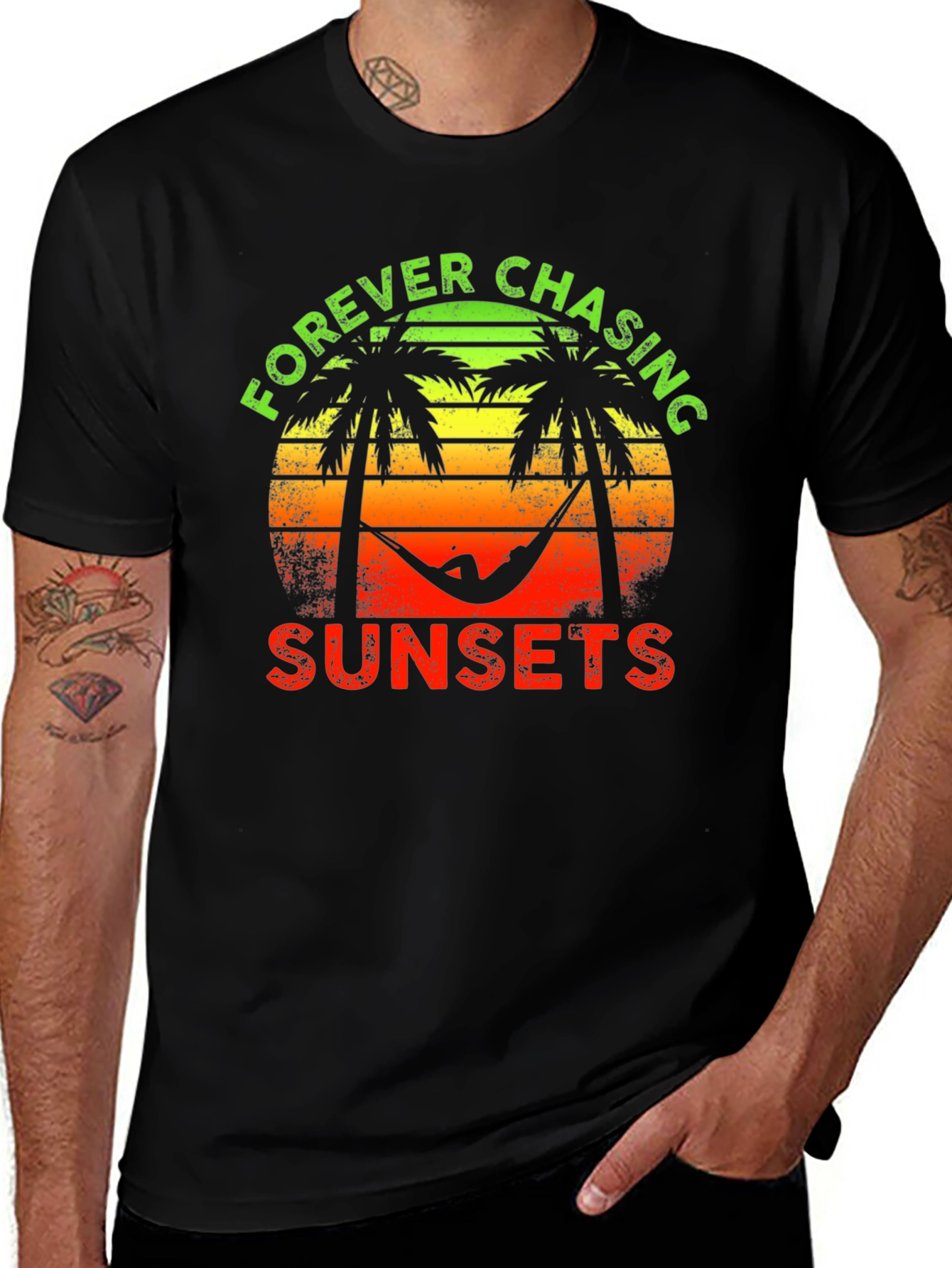 Forever Chasing Sunsets Graphic Tee