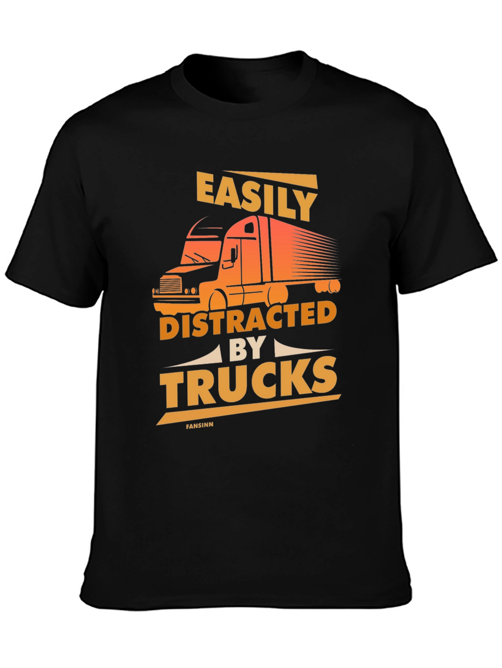 Easily Distracted By Trucks T-Shirt