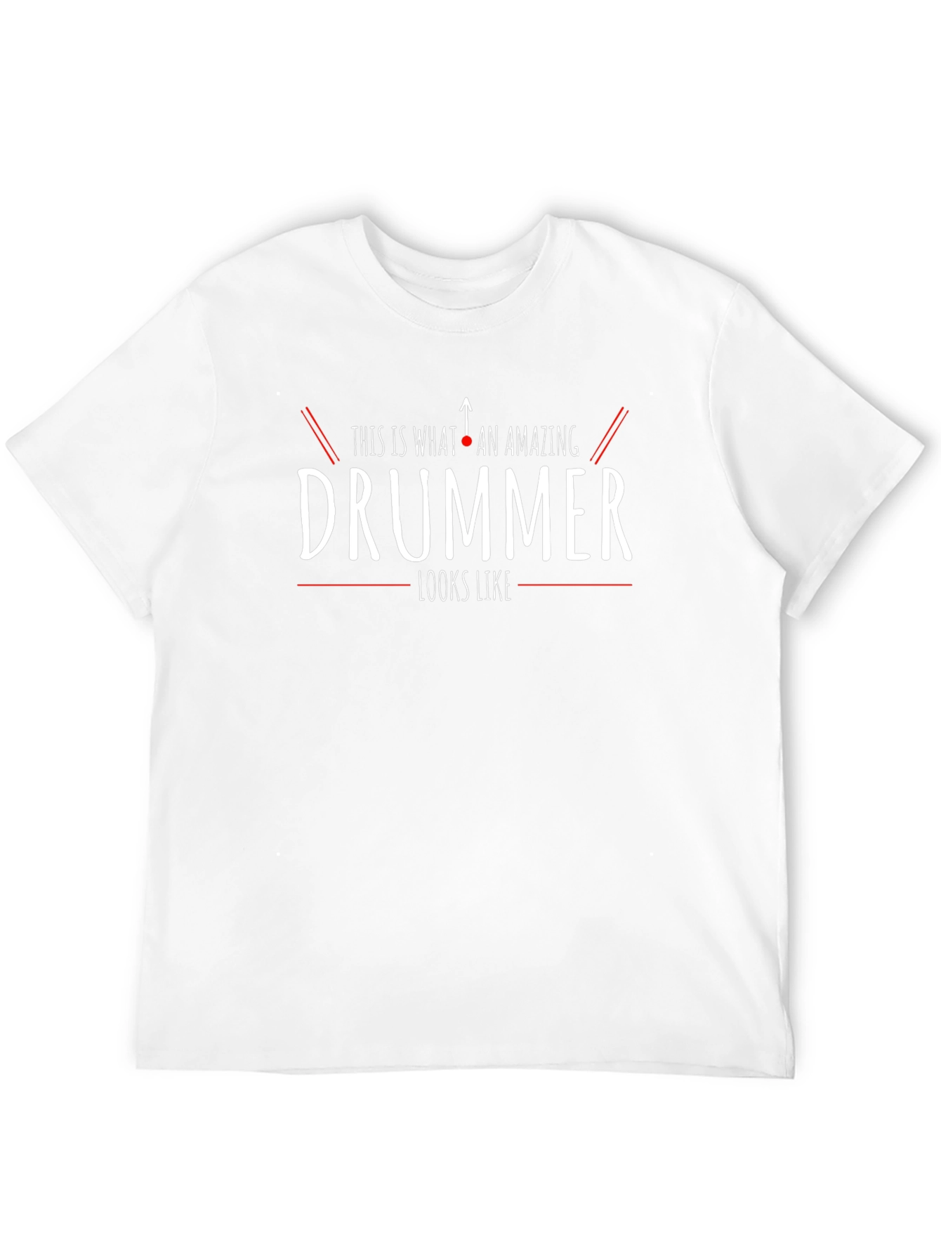 Amazing Drummer T-Shirt - Perfect Gift