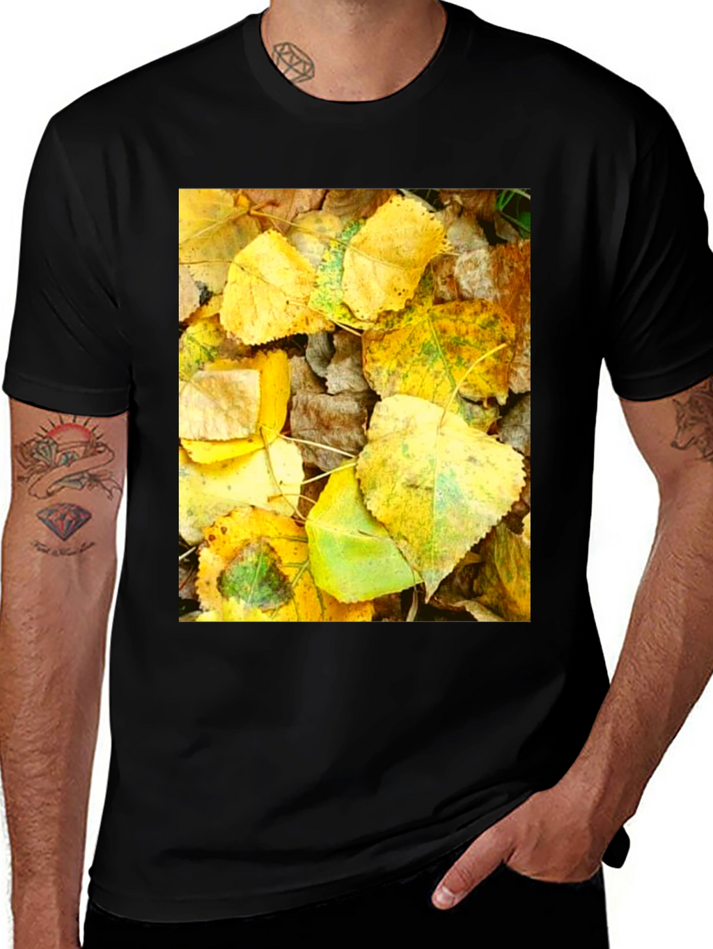 Autumn Leaves Graphic T-Shirt