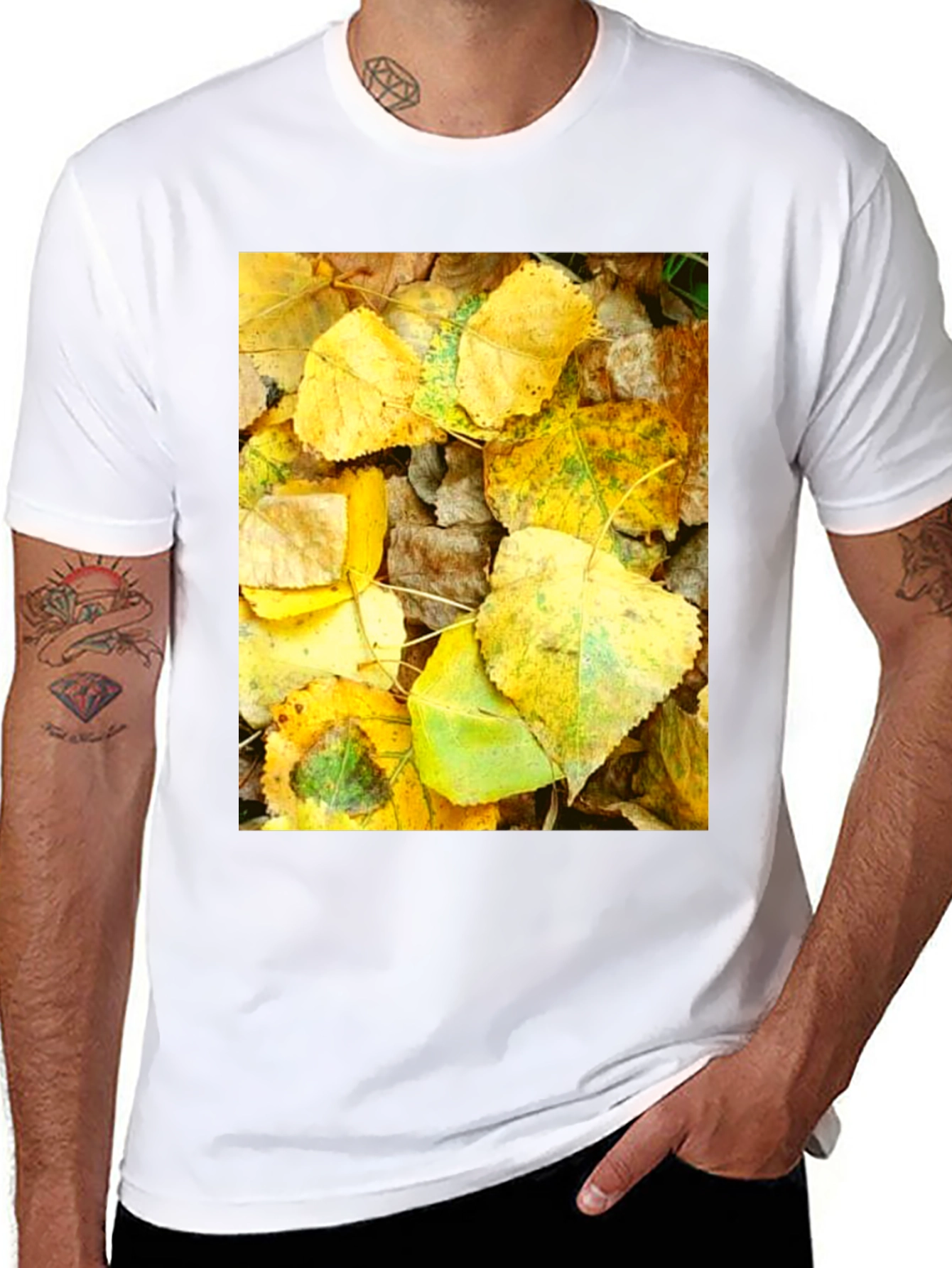 Autumn Leaves Graphic T-Shirt