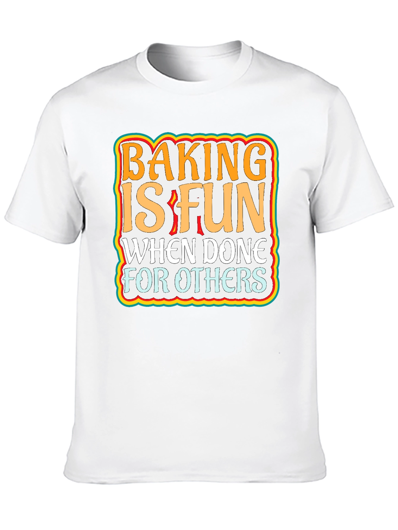 Baking is Fun Graphic T-Shirt