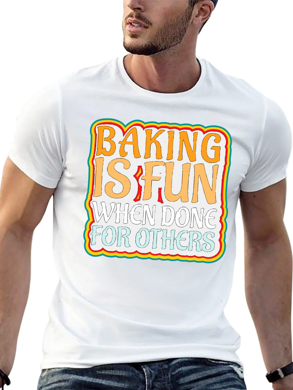 Baking is Fun Graphic T-Shirt