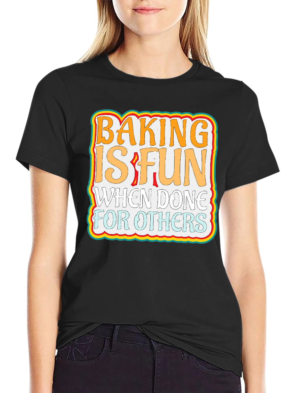 Baking is Fun Graphic T-Shirt