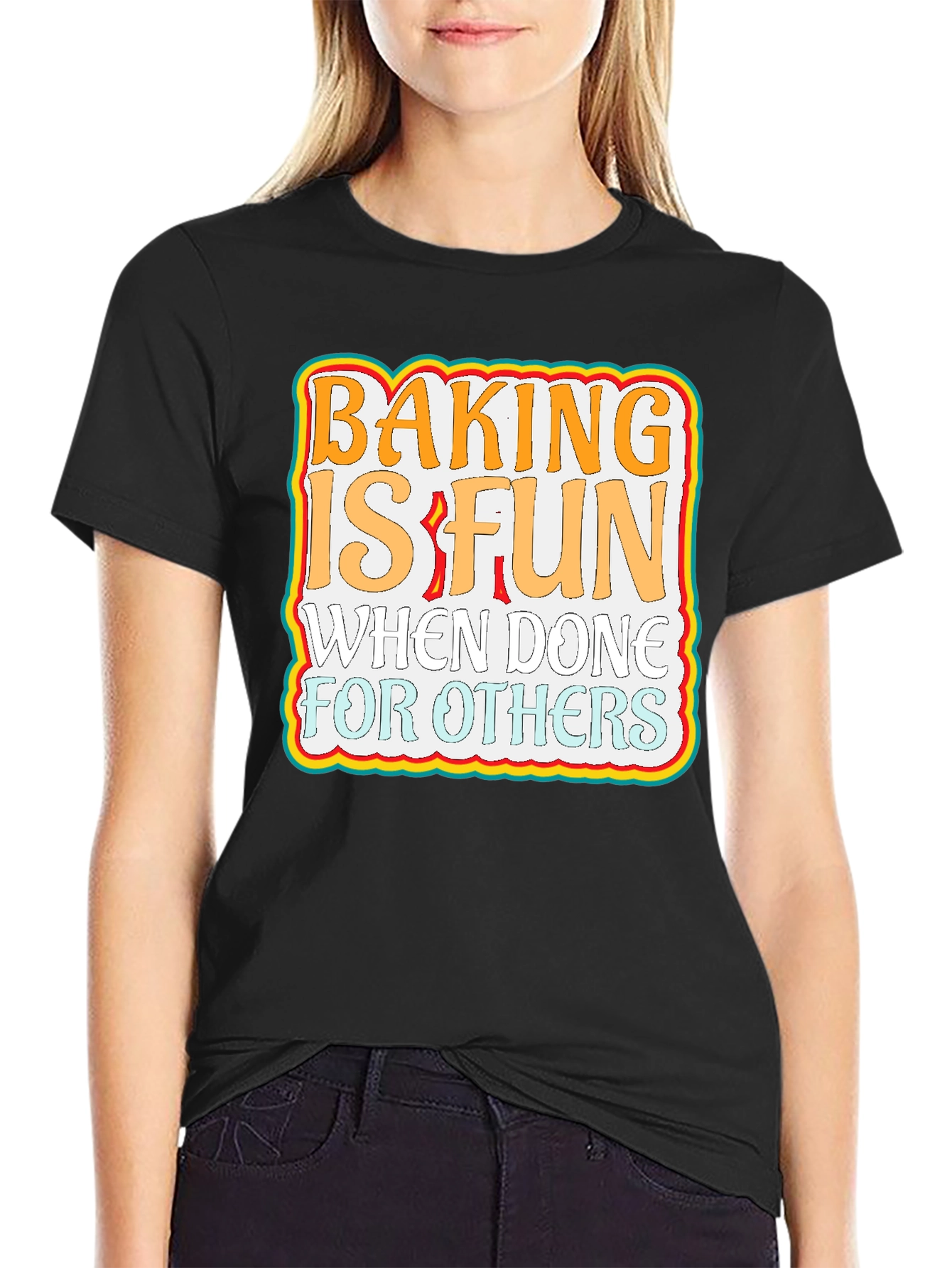 Baking is Fun Graphic T-Shirt