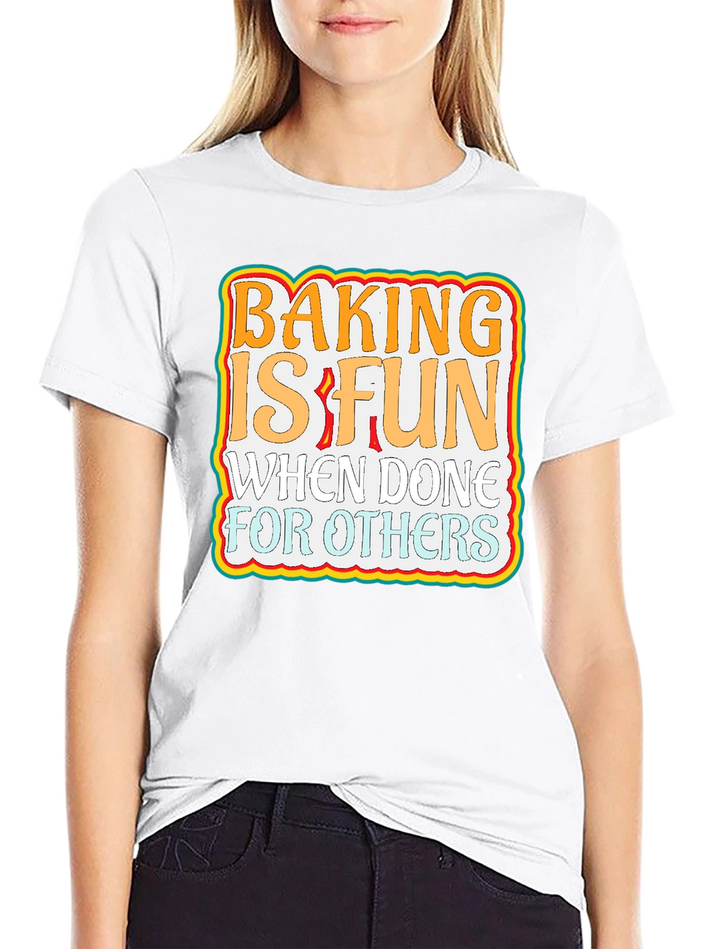 Baking is Fun Graphic T-Shirt