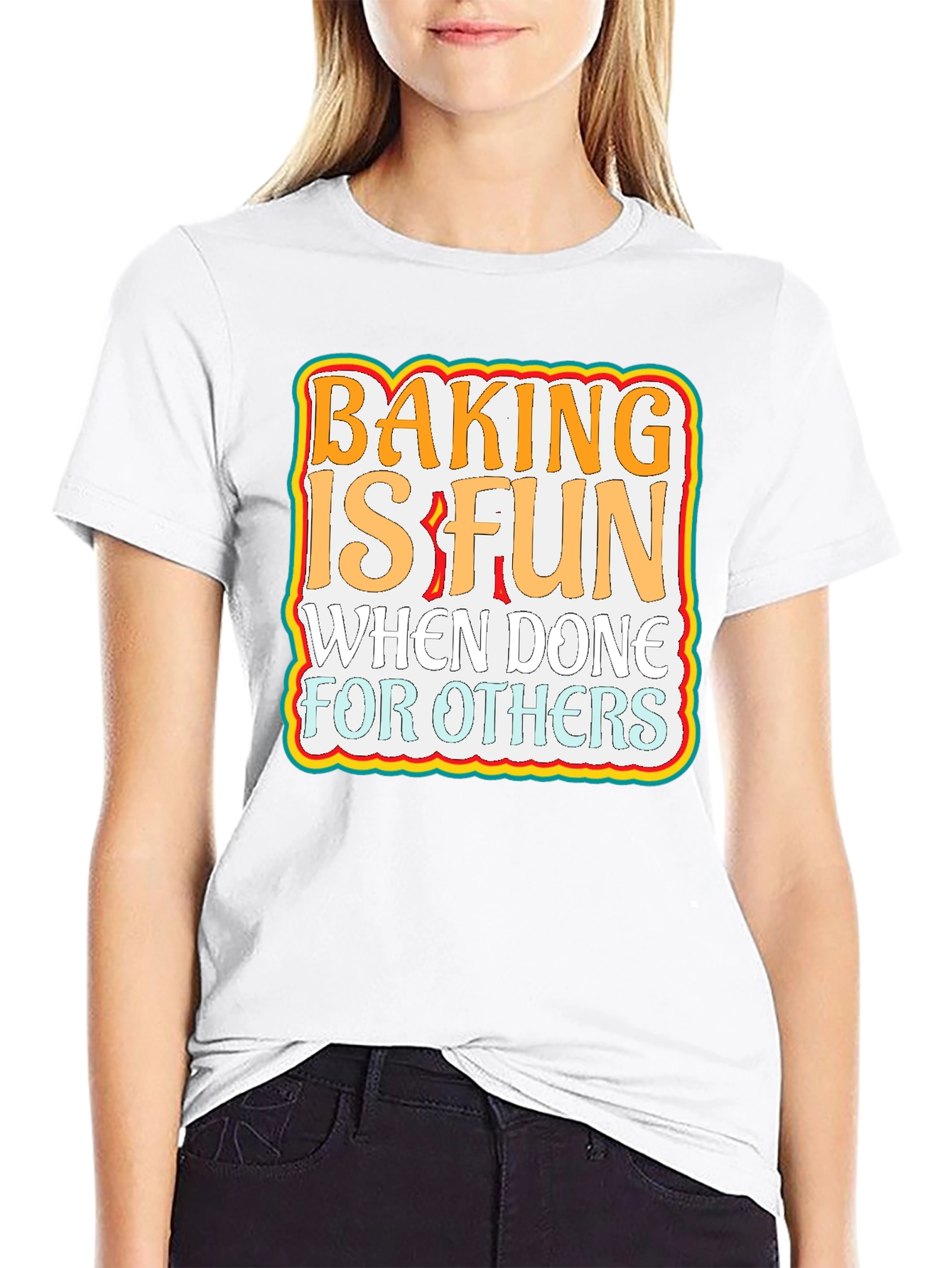 Baking is Fun Graphic T-Shirt