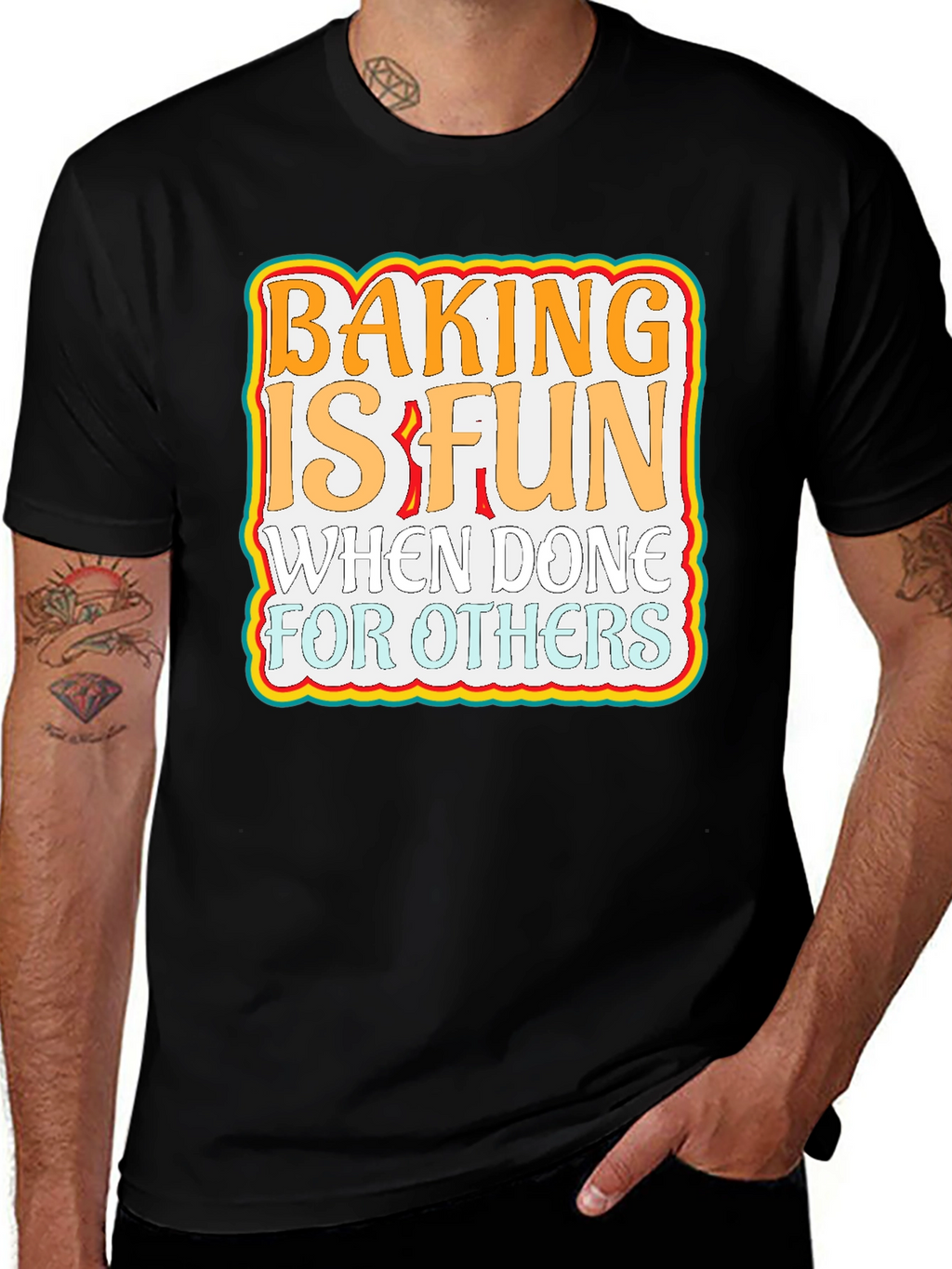 Baking is Fun Graphic T-Shirt