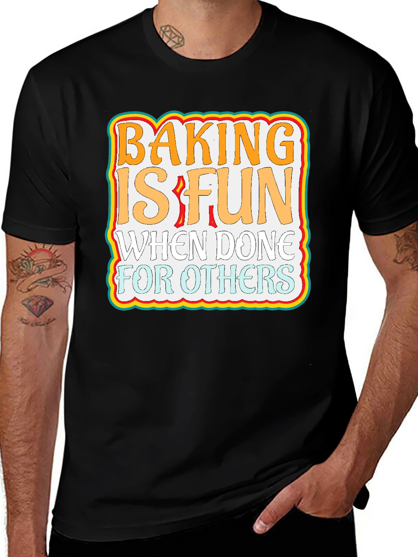 Baking is Fun Graphic T-Shirt