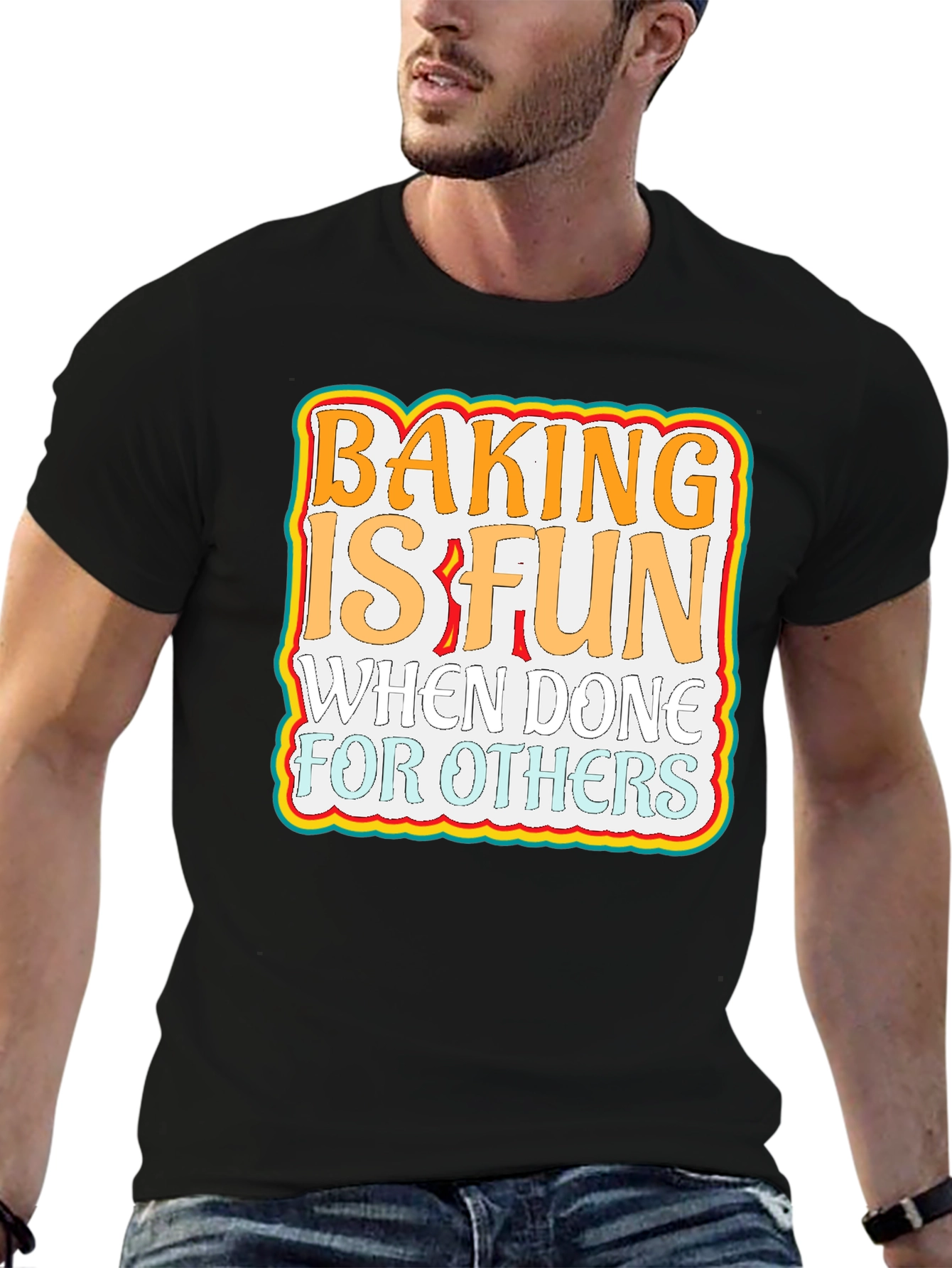 Baking is Fun Graphic T-Shirt