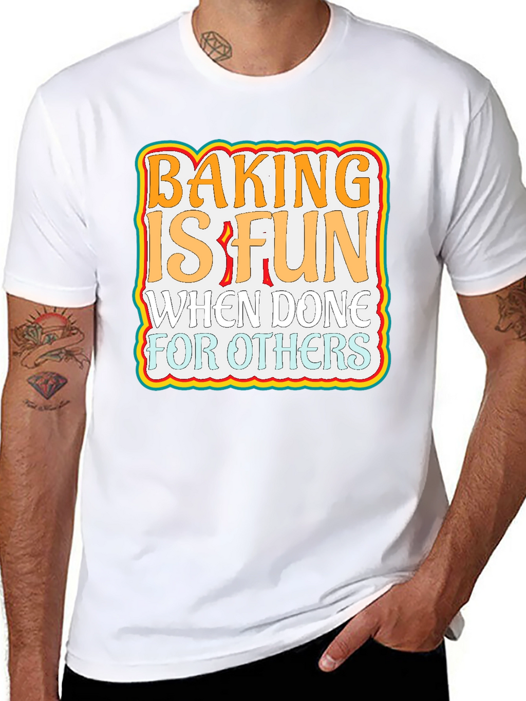 Baking is Fun Graphic T-Shirt