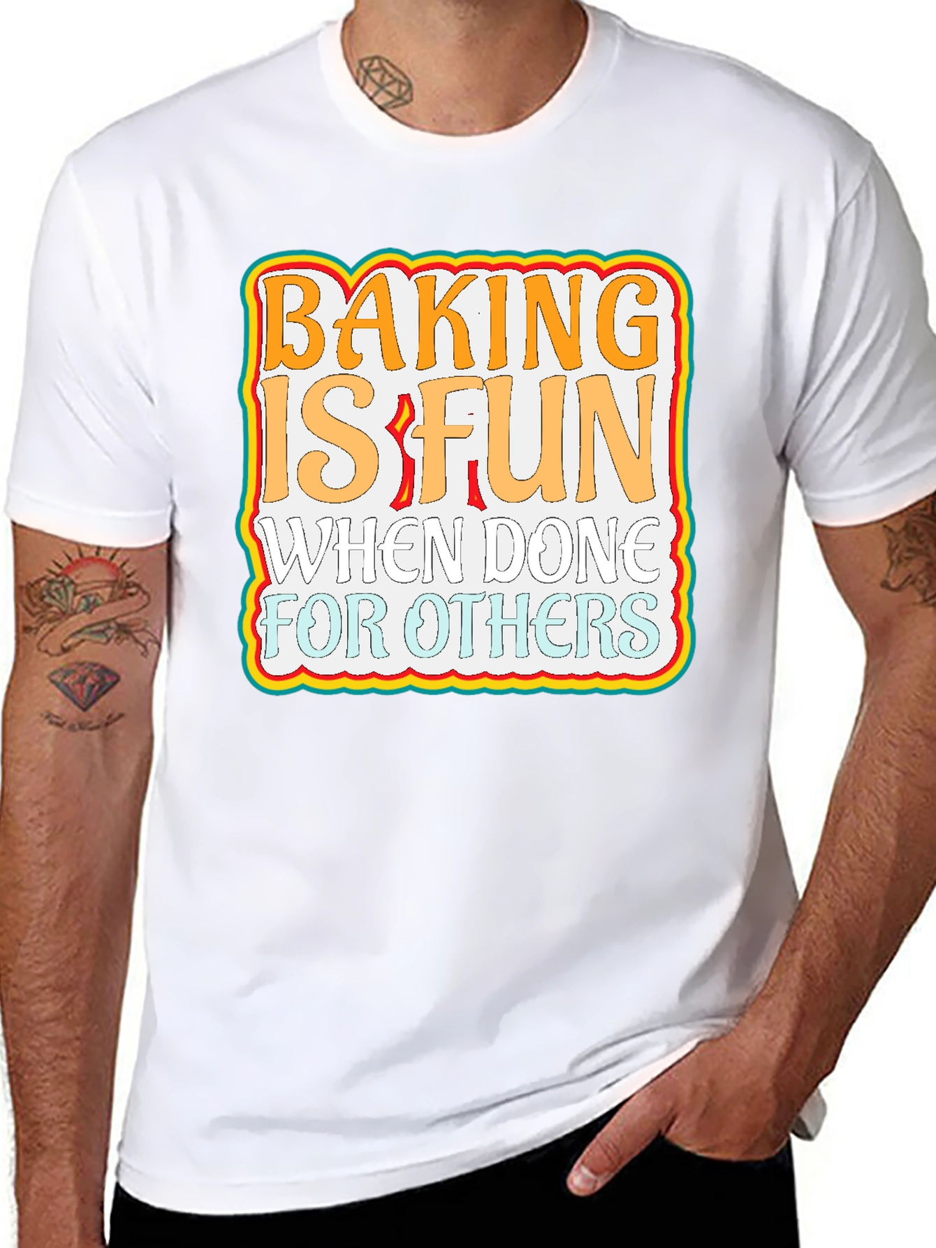Baking is Fun Graphic T-Shirt