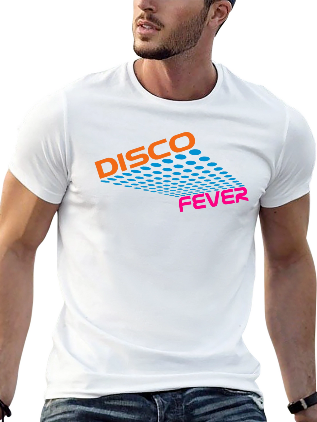 Disco Fever Graphic Tee - Retro Party Shirt