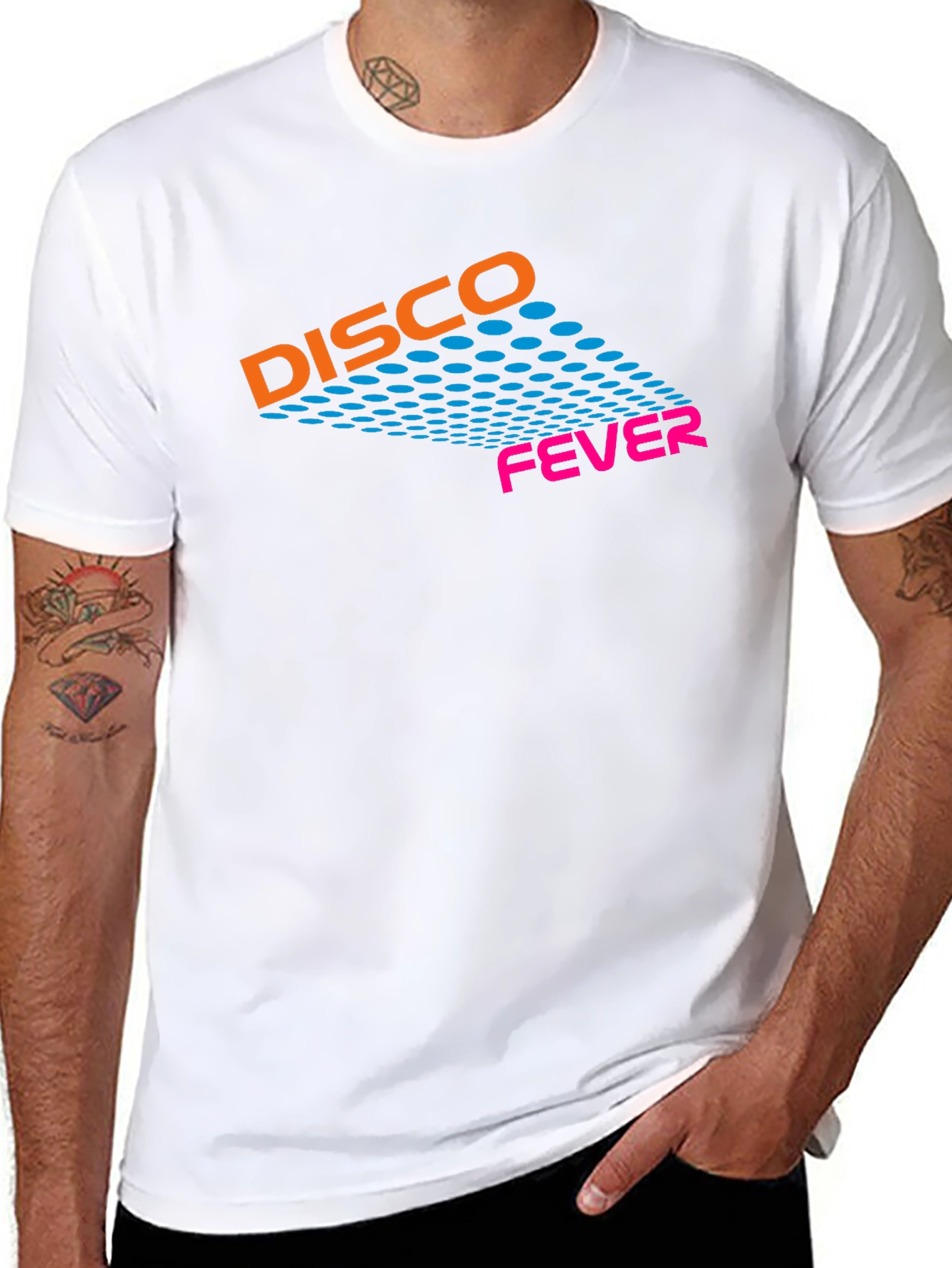 Disco Fever Graphic Tee - Retro Party Shirt