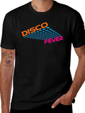 Disco Fever Graphic Tee - Retro Party Shirt
