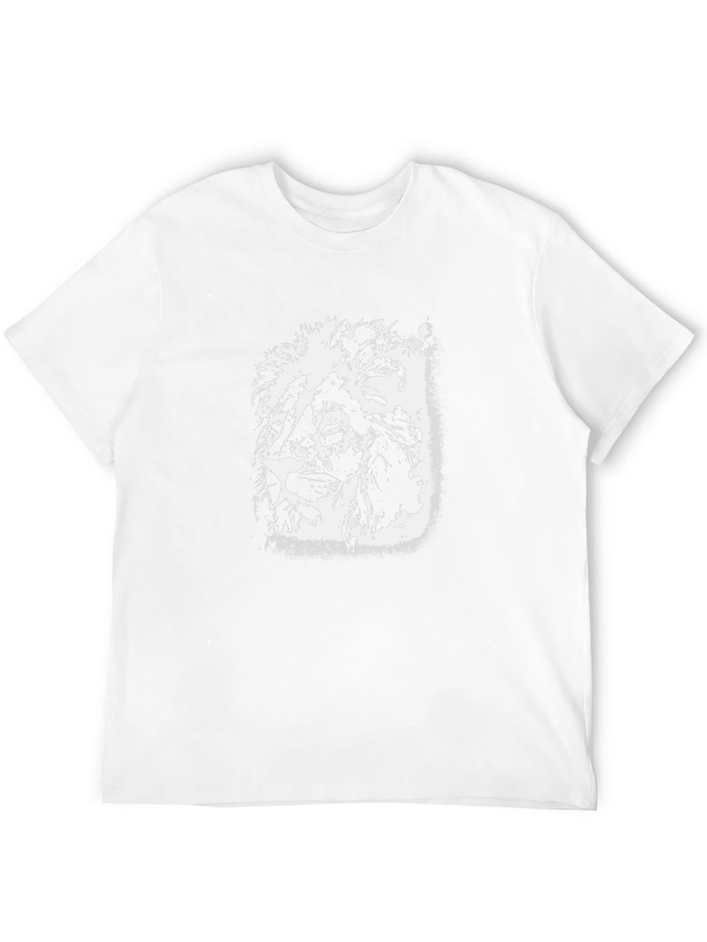 Black Lion Graphic Tee - Stylish Mens T-Shirt