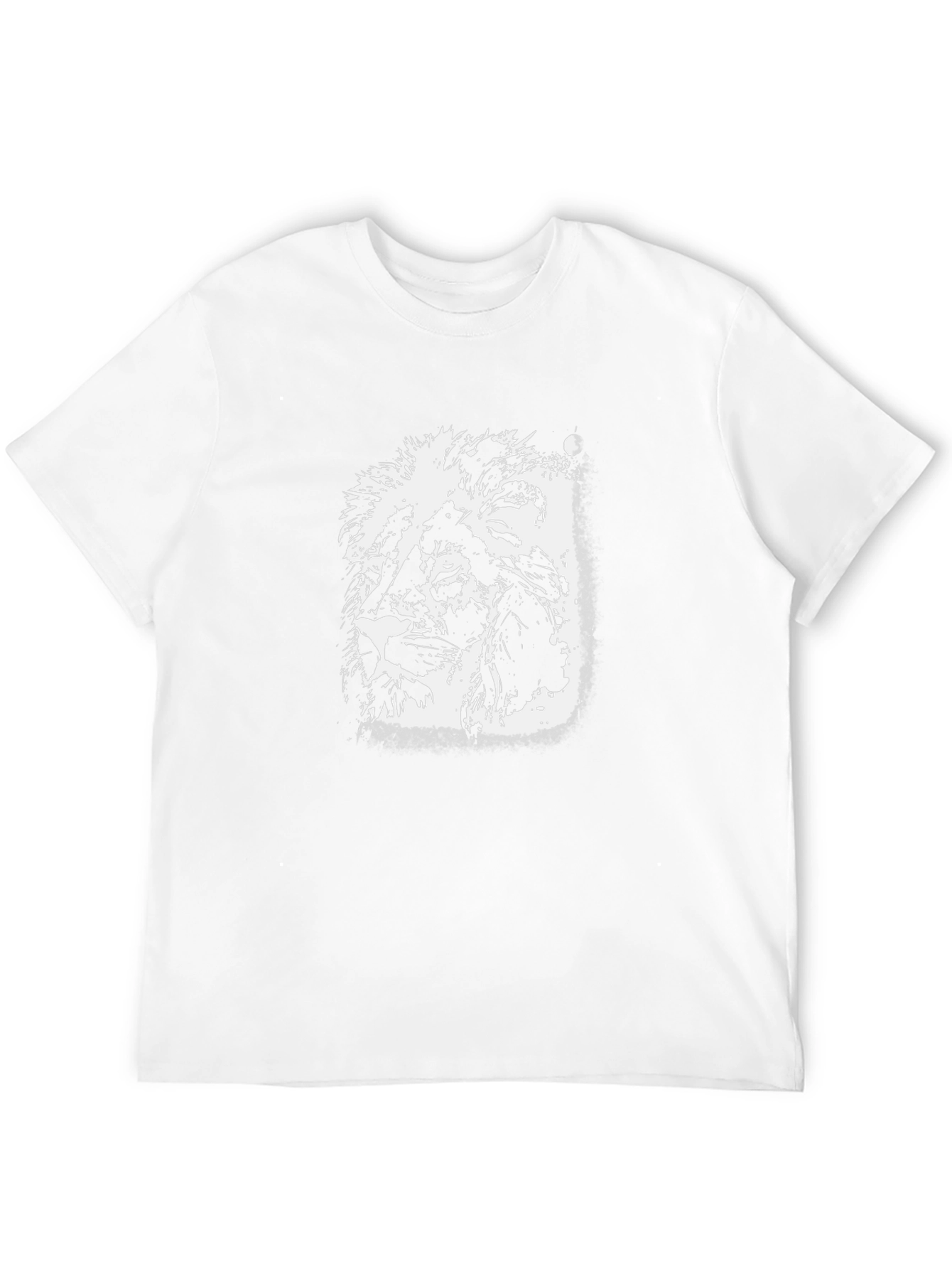 Black Lion Graphic Tee - Stylish Mens T-Shirt