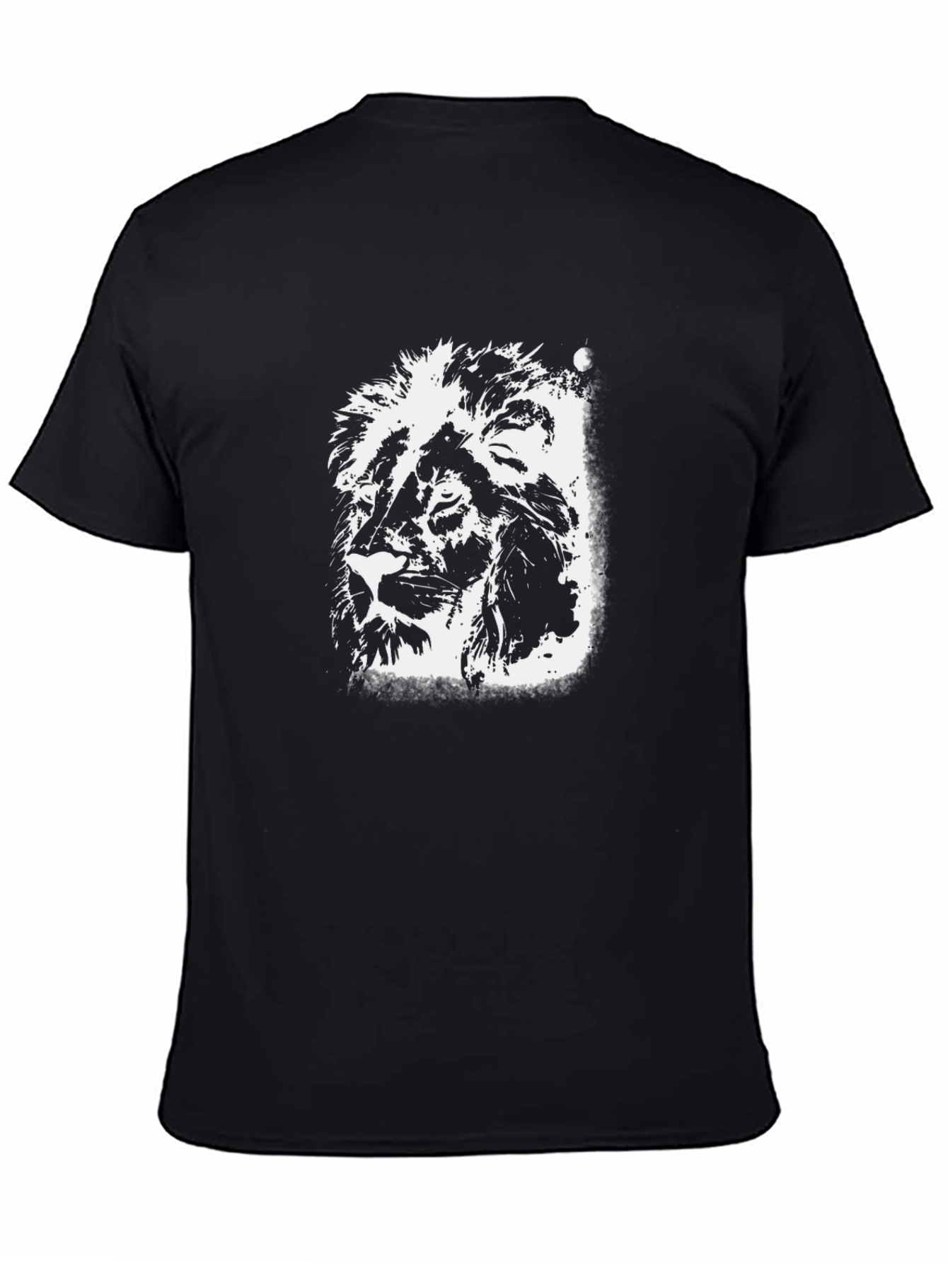 Black Lion Graphic Tee - Stylish Mens T-Shirt