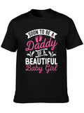 Soon To Be A Daddy Baby Girl T-Shirt