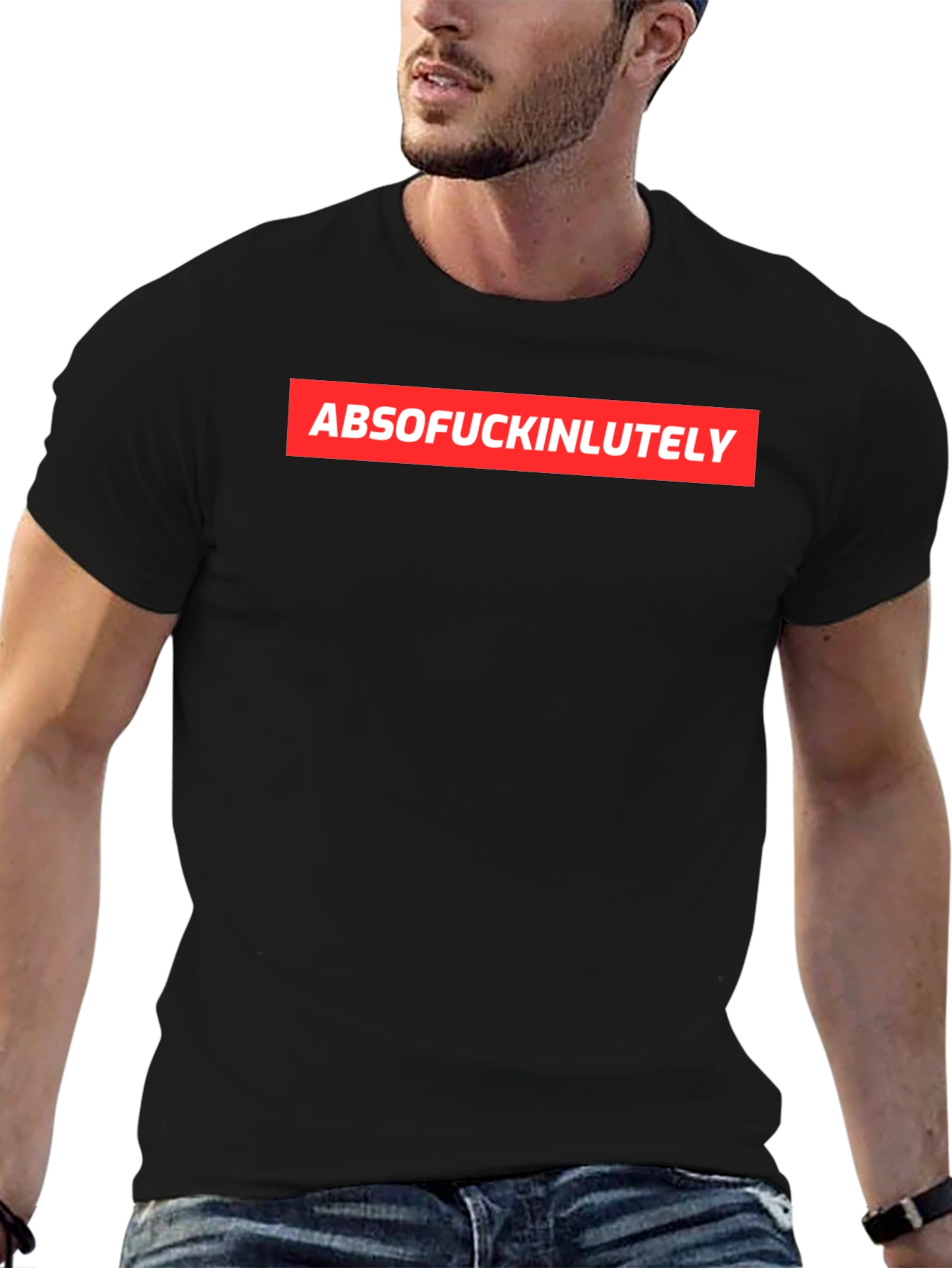 Absolutley Graphic T-Shirt - Red Box Logo