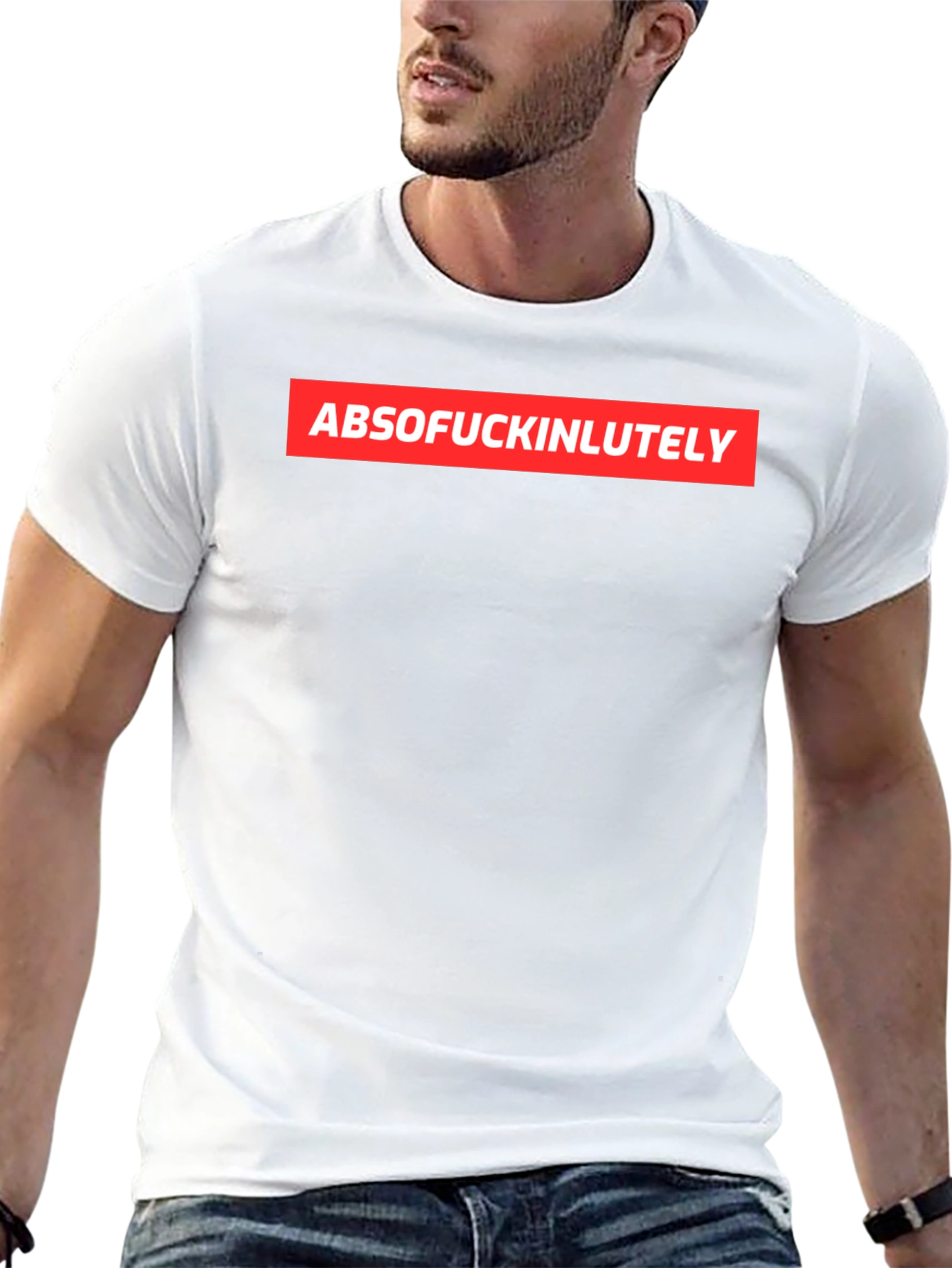 Absolutley Graphic T-Shirt - Red Box Logo