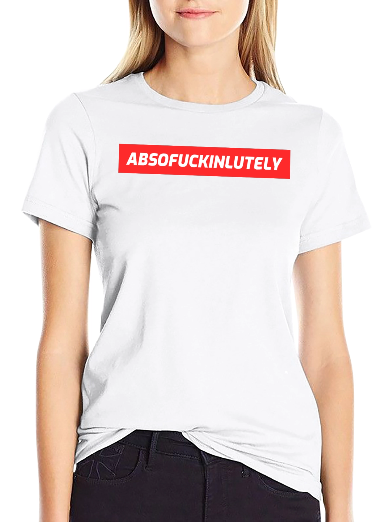 Absolutley Graphic T-Shirt - Red Box Logo