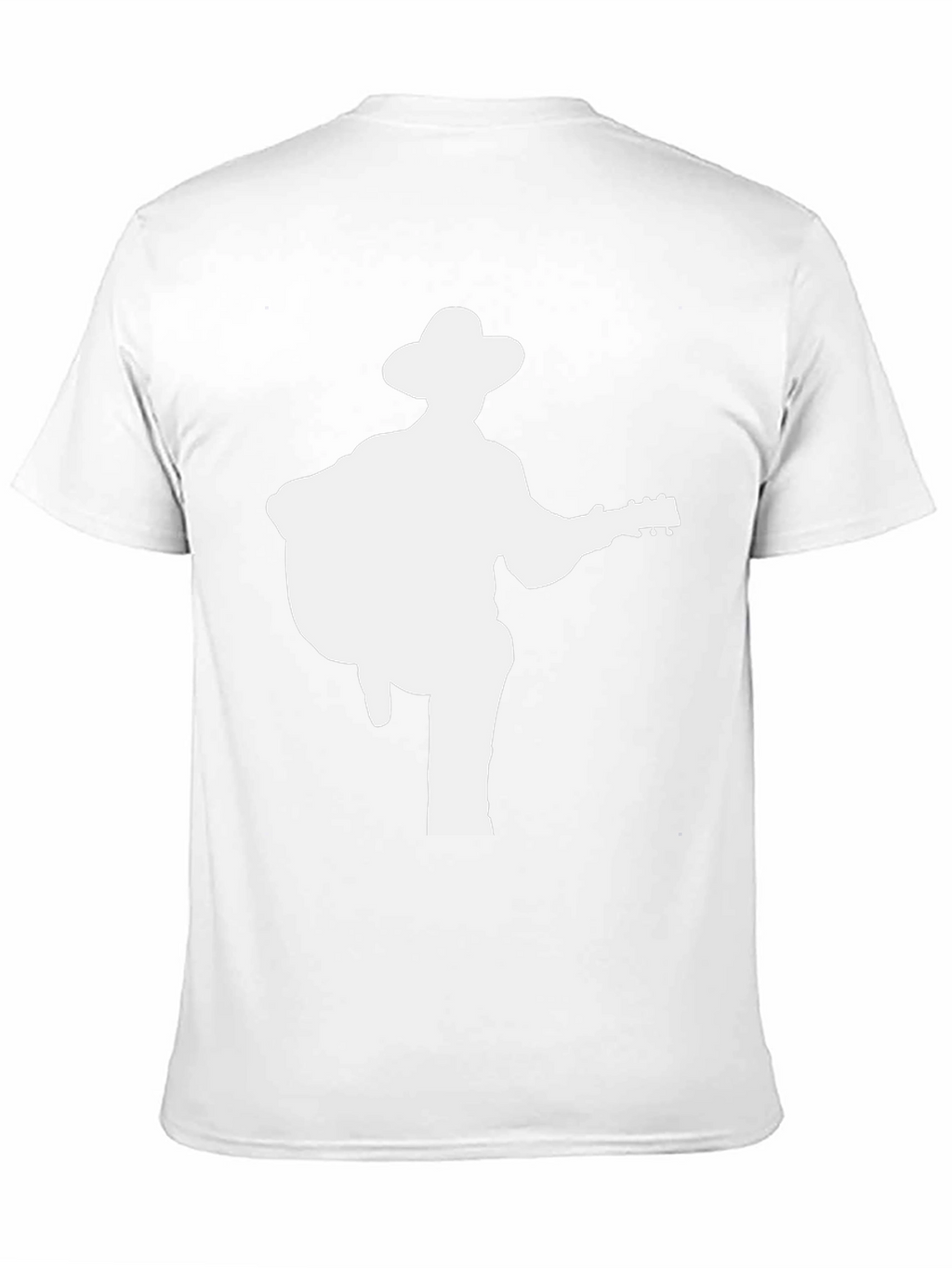 Musician Silhouette Black T-Shirt