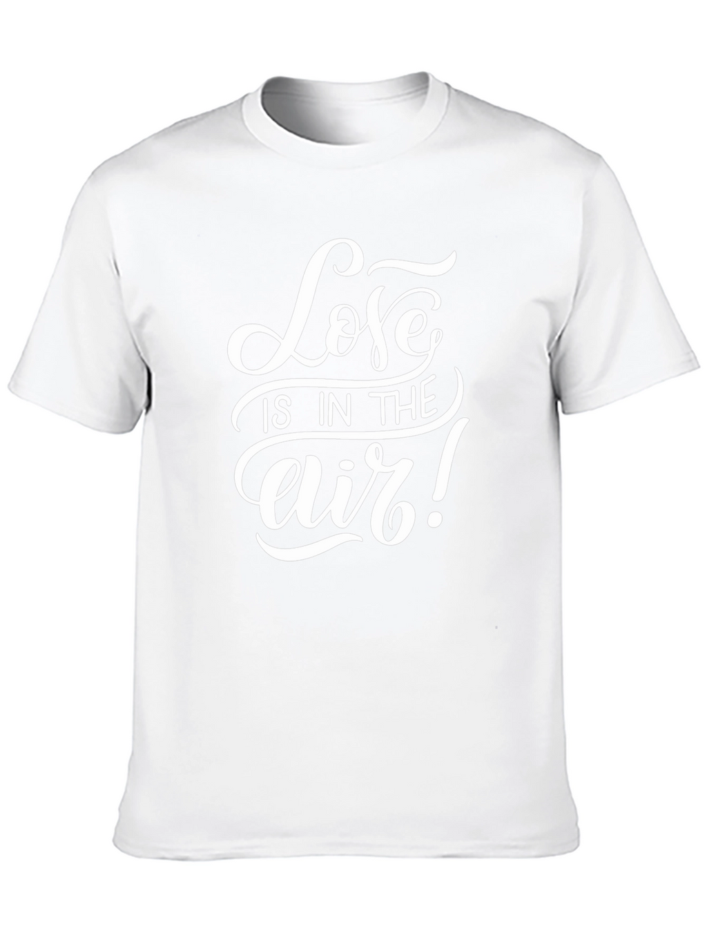 Love is in the Air Black Graphic Tee